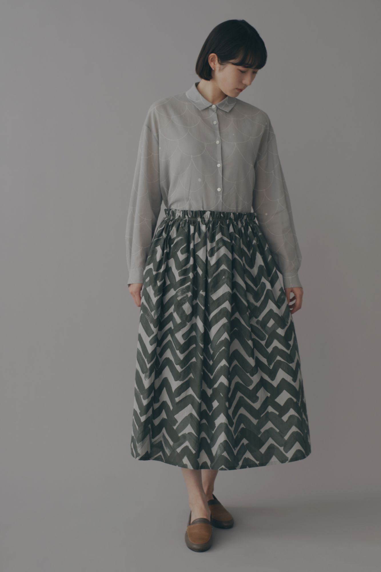 yamanami ギャザースカート - minä perhonen