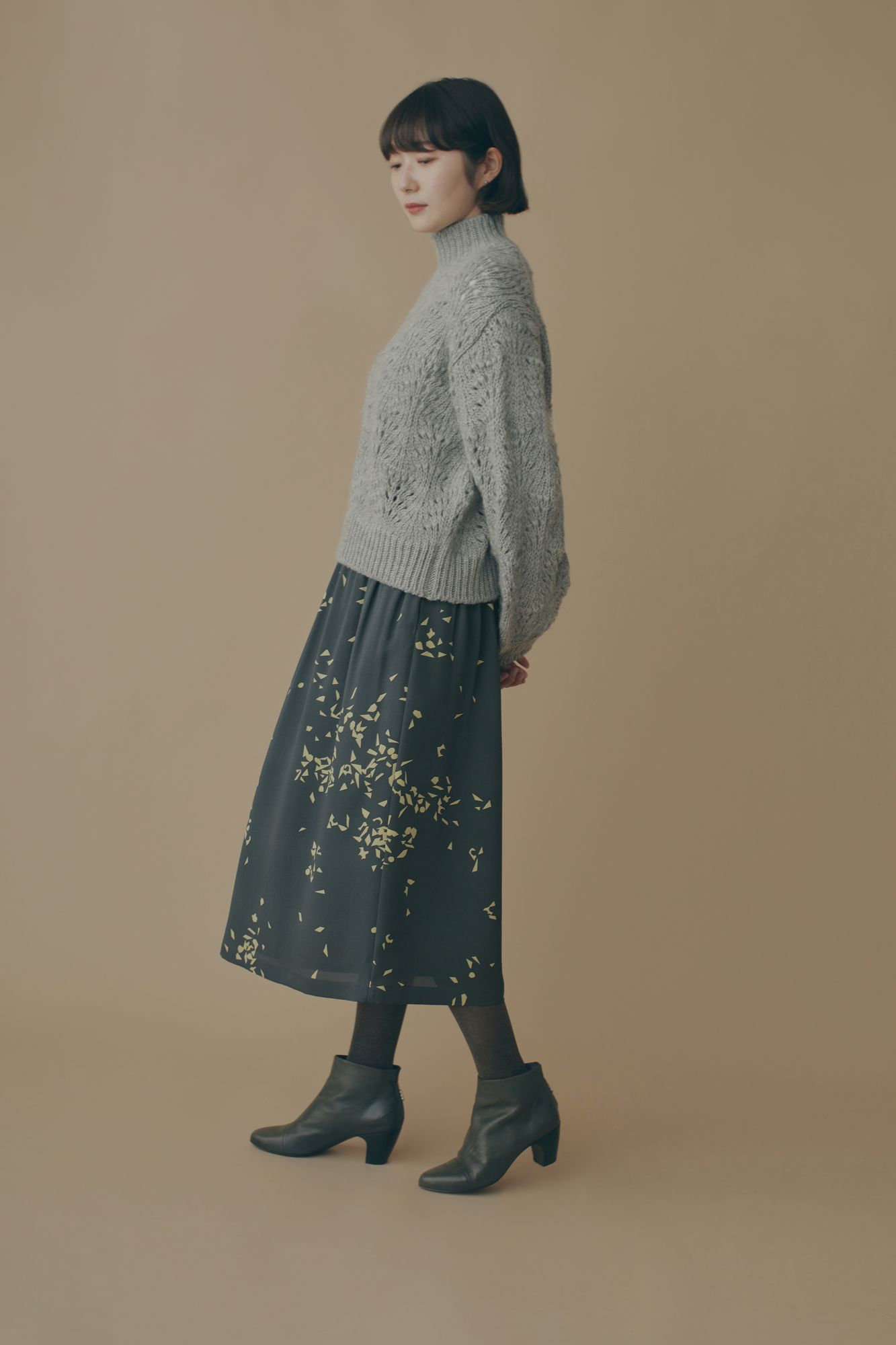 star snow ギャザースカート - minä perhonen