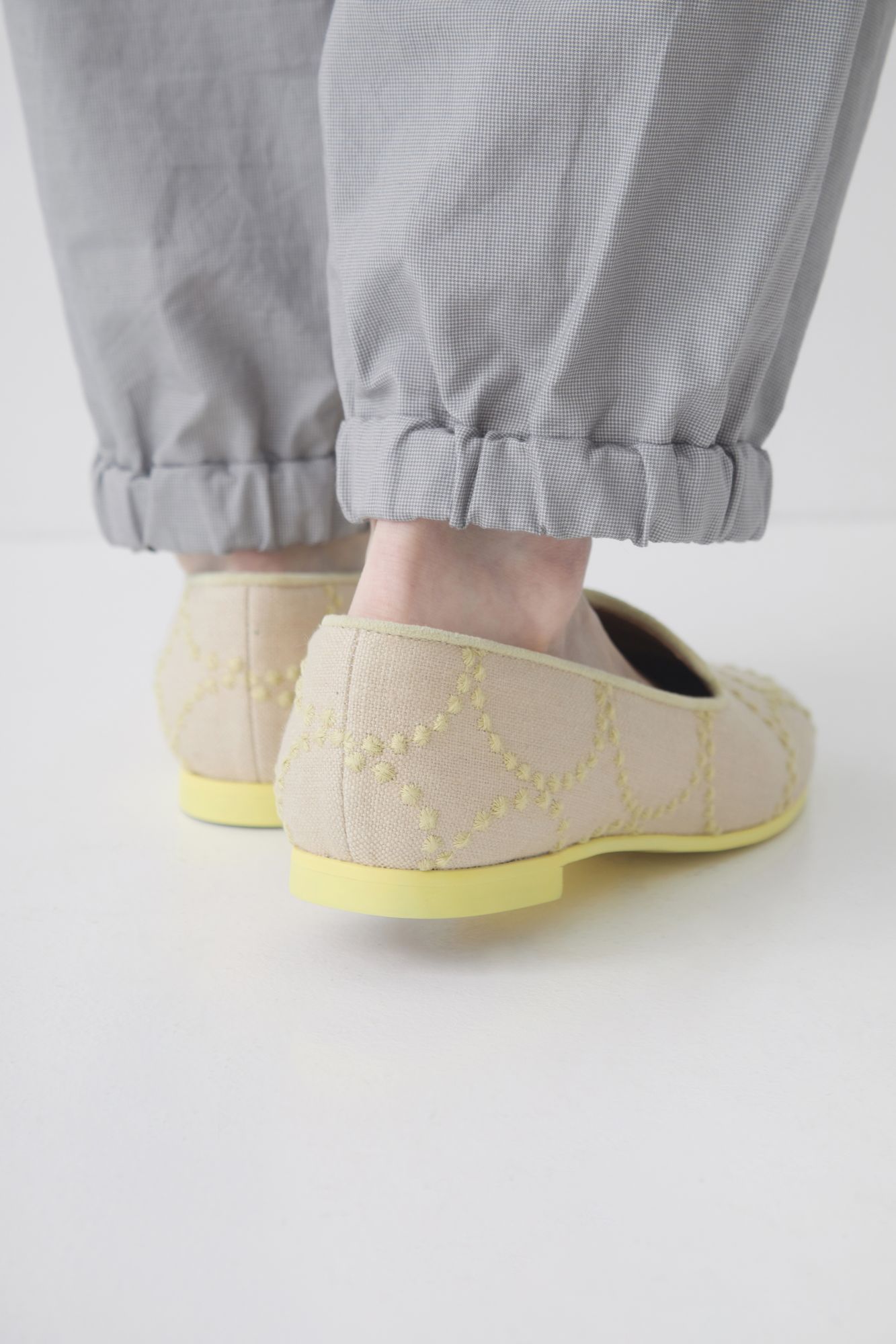 ミナペルホネン タンバリンシューズ　新品♡未使用品　23.5㌢ tambourine kuu シューズ - minä perhonen