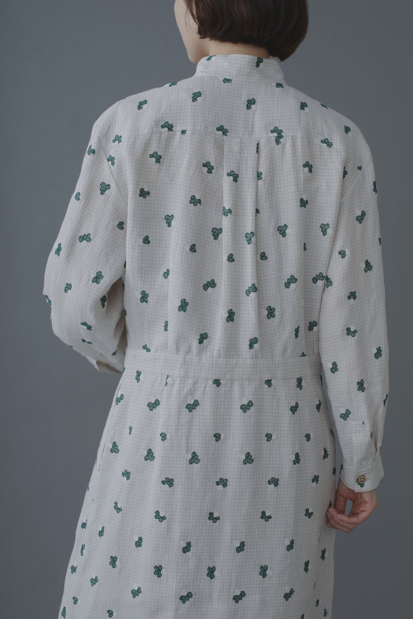 美品タグ付4.4万ミナペルホネン150 light berry ワンピース light berry ドレス - minä perhonen