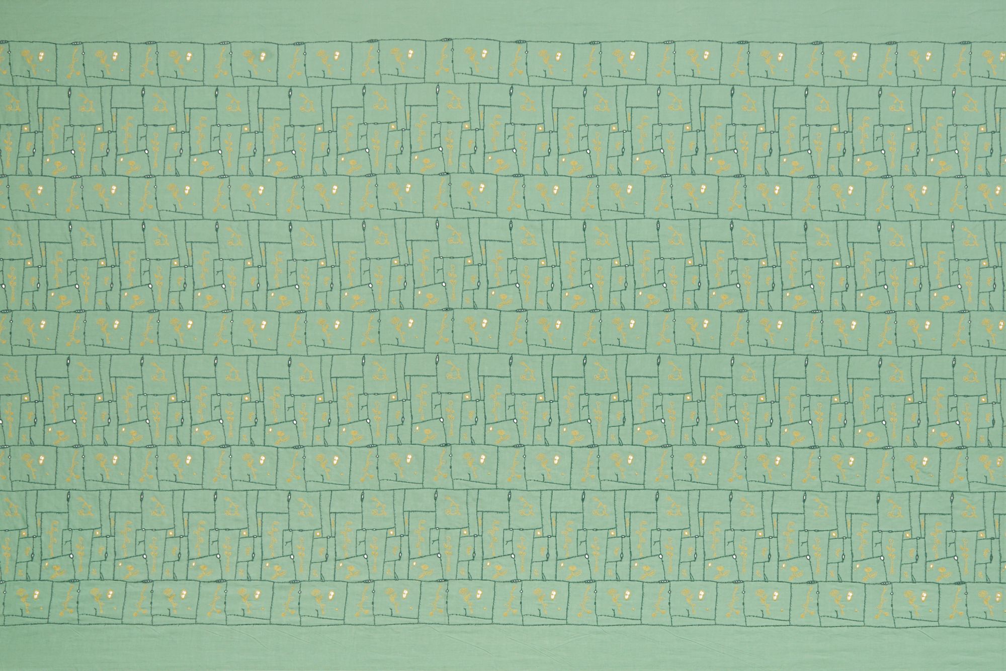 garden patchwork ファブリック - minä perhonen