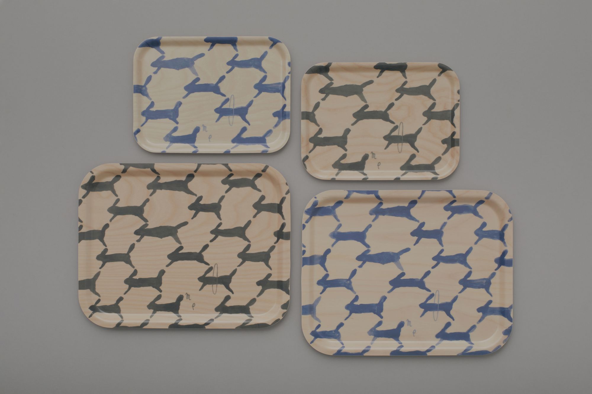 ミナペルホネン ⚮̈﻿ トレイ 羽型 トレイ - minä perhonen