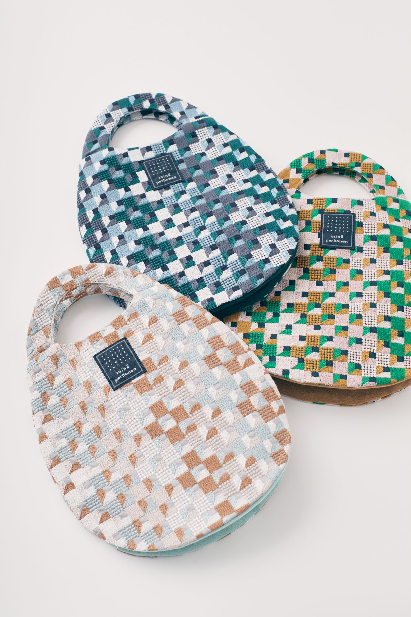 新品未使用 ミナペルホネン kuutio uzura bag kuutio uzura bag - minä perhonen