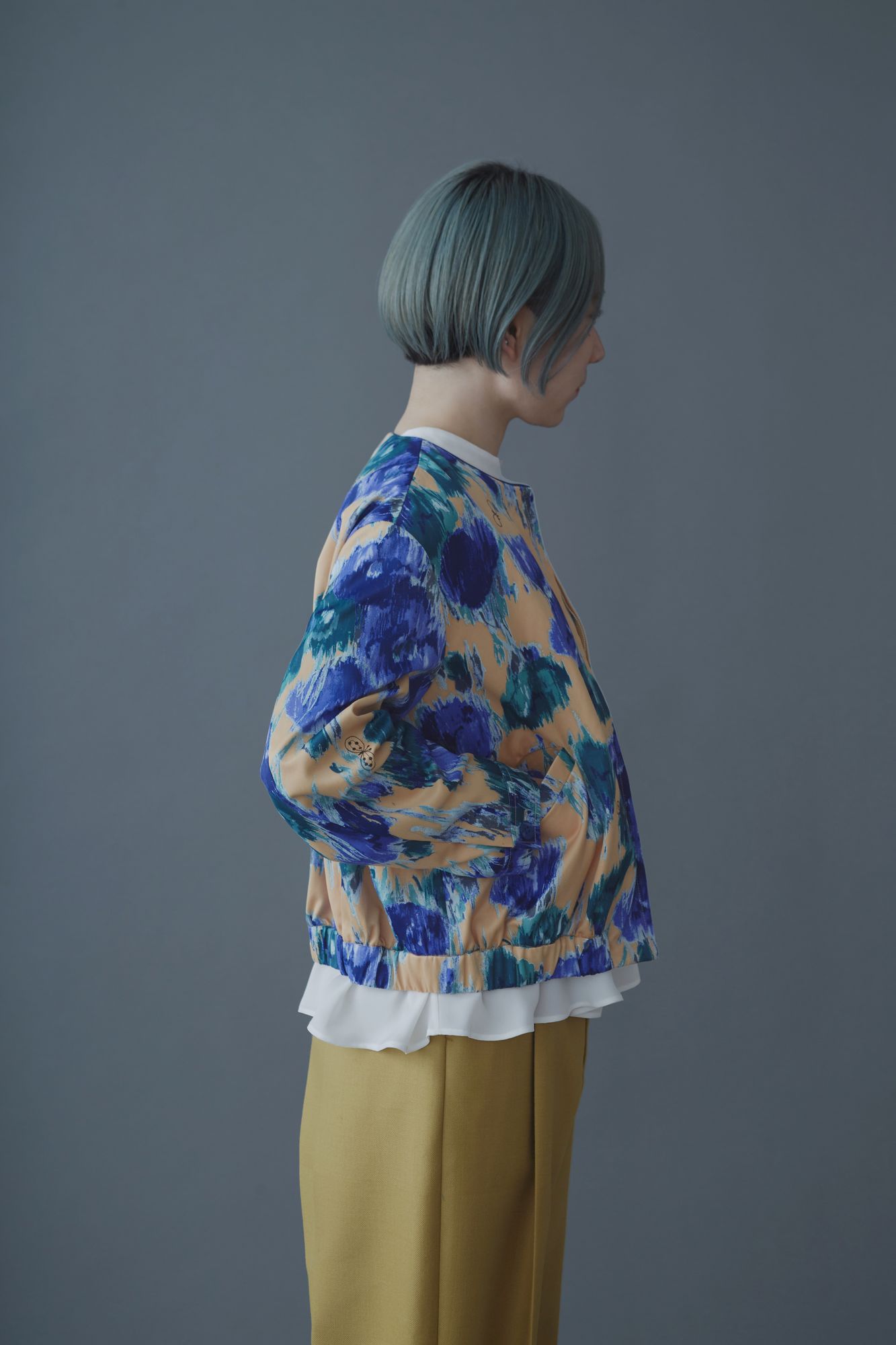 ミナペルホネン　ブルゾン　デニム　oneday choucho ミナペルホネン ブルゾン デニム oneday choucho