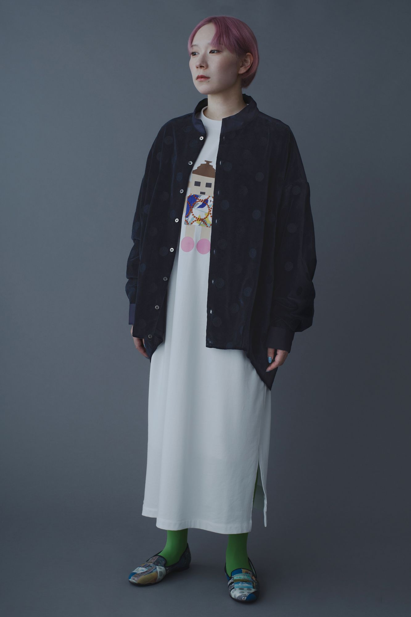 papier × vapor シャツ - minä perhonen