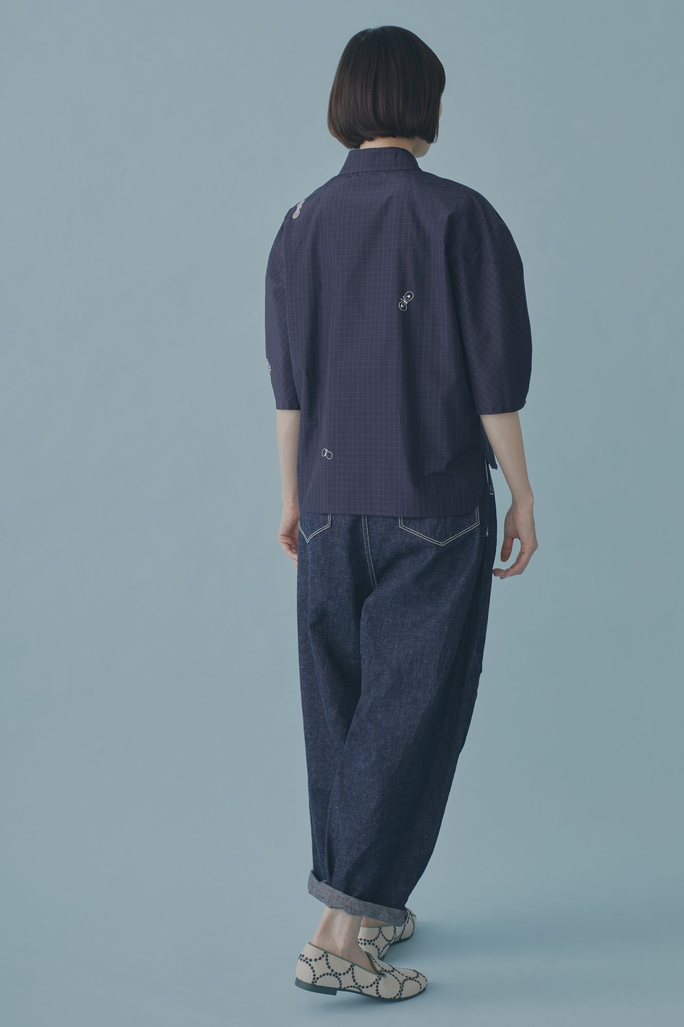 every day タックテーパードデニム - minä perhonen