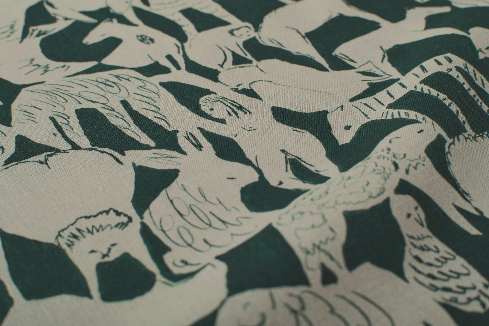 life puzzle ファブリック - minä perhonen