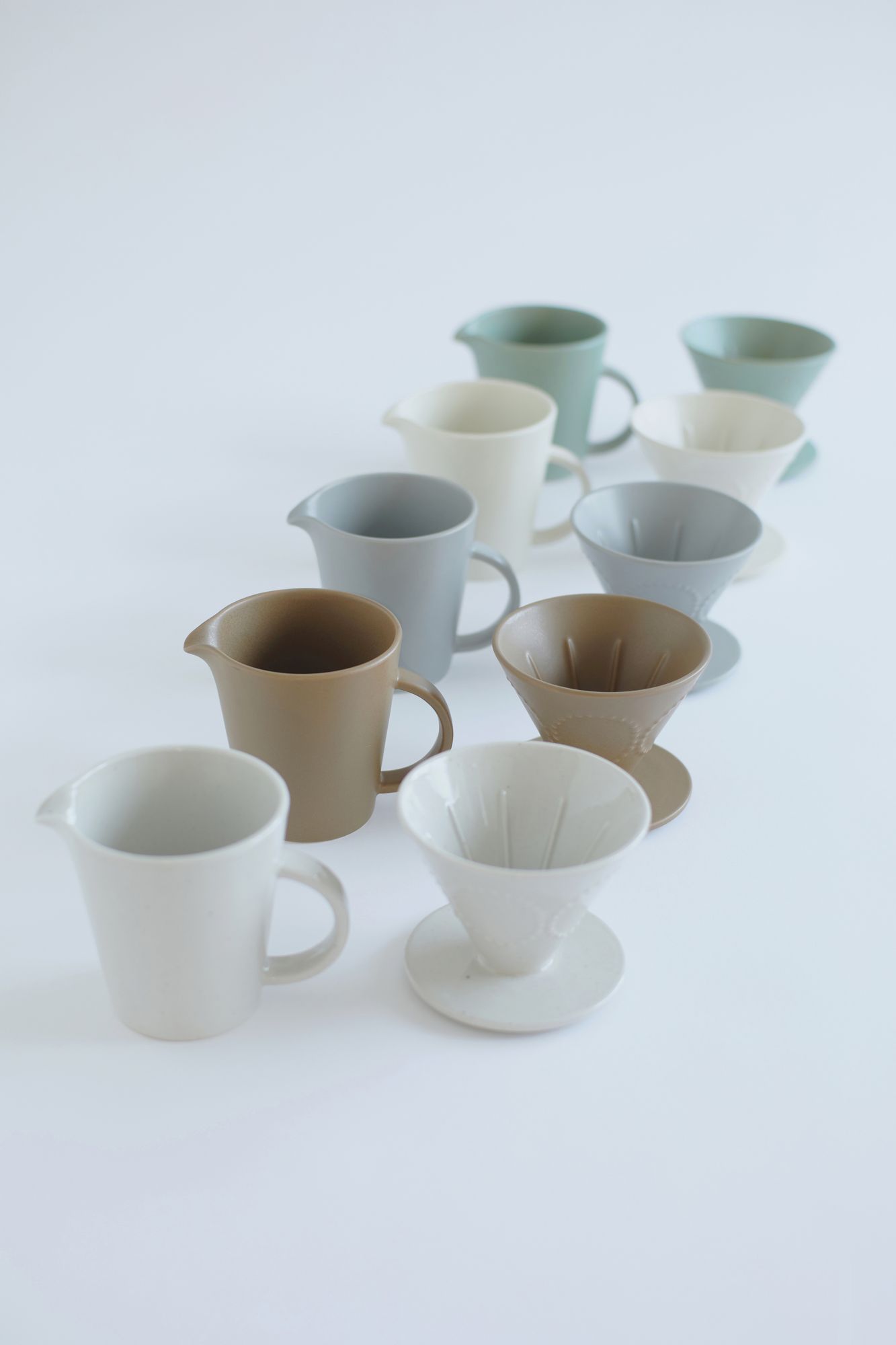 ミナペルホネン ドリッパー＆ジャグ　タンバリン tambourine コーヒードリッパー - minä perhonen