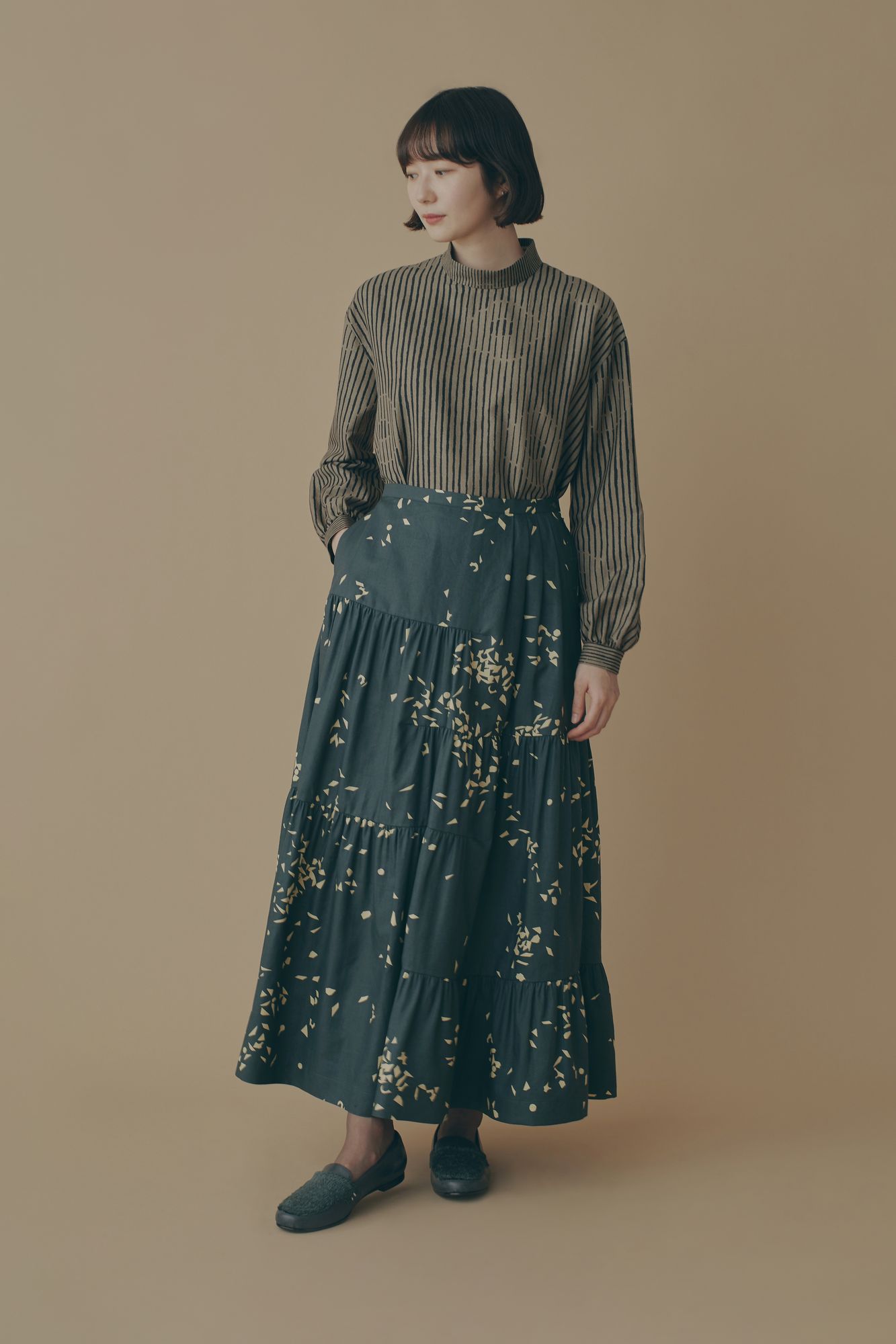 star snow ティアードスカート - minä perhonen