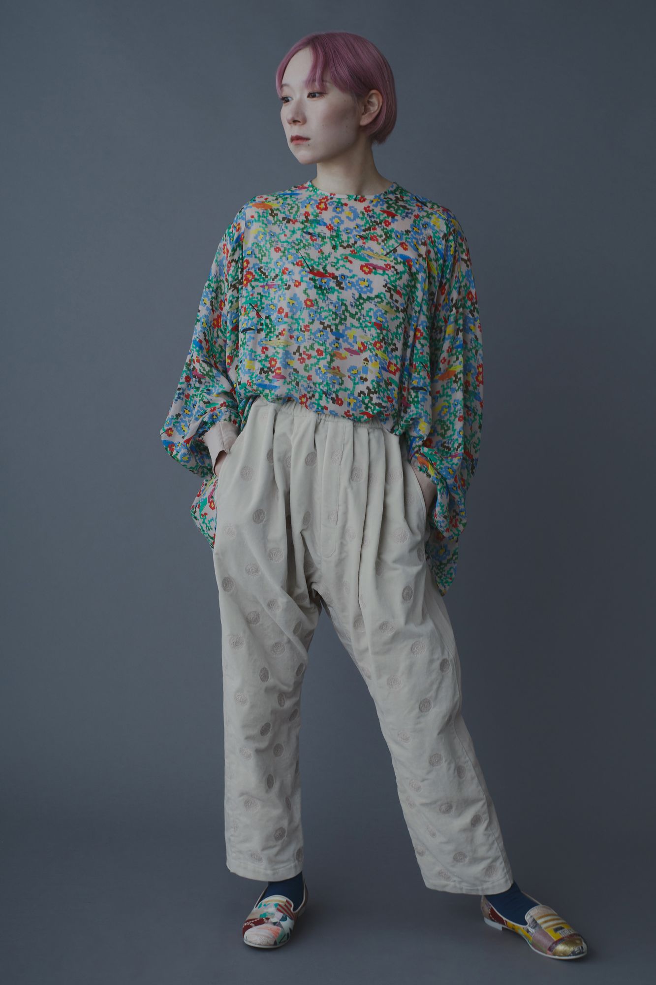 papier × vapor パンツ - minä perhonen