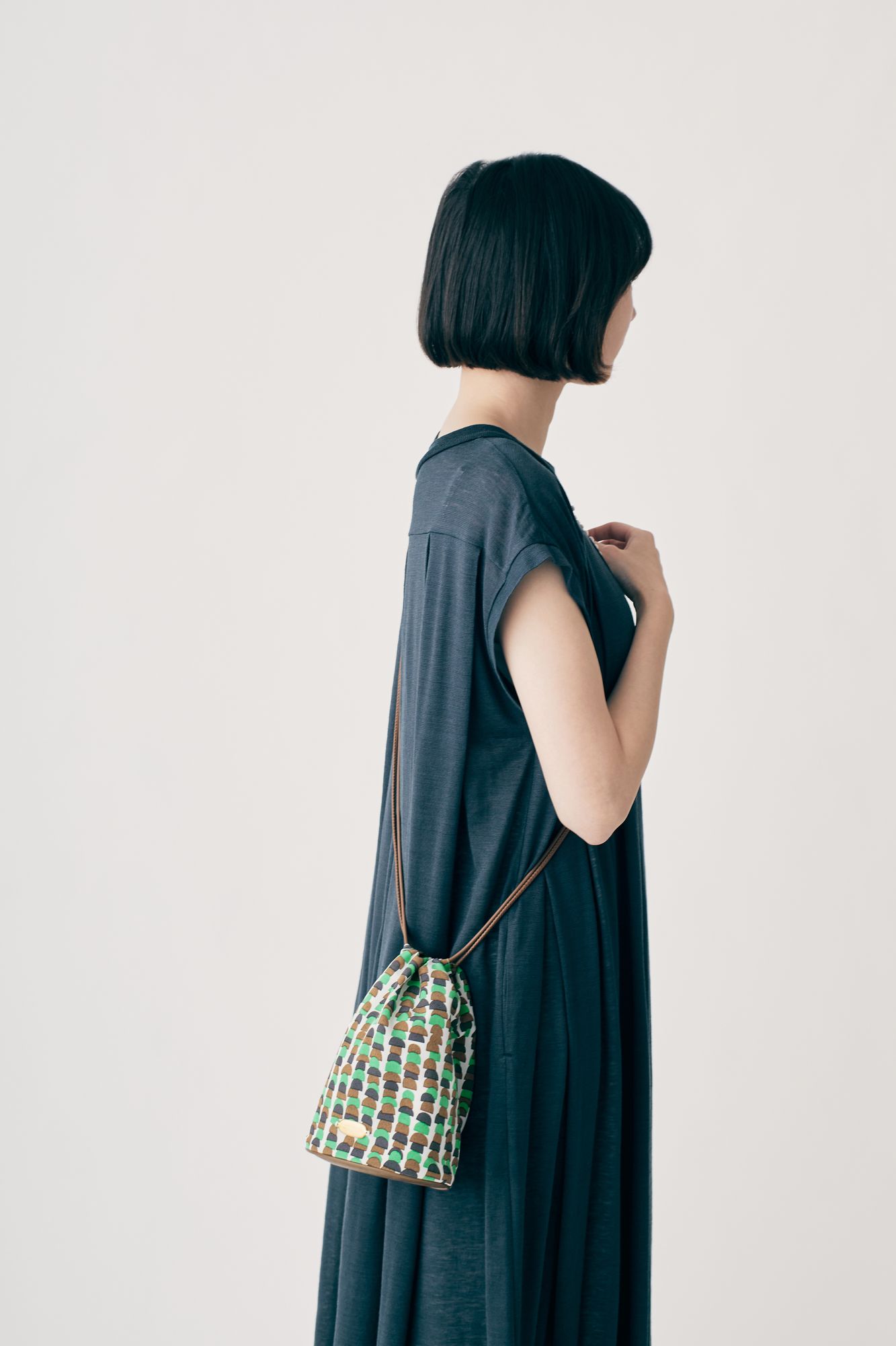 ミナペルホネン　canele pochette 新品未使用 mina perhonen canele pochette -swing garden- - ミナペルホネン正規