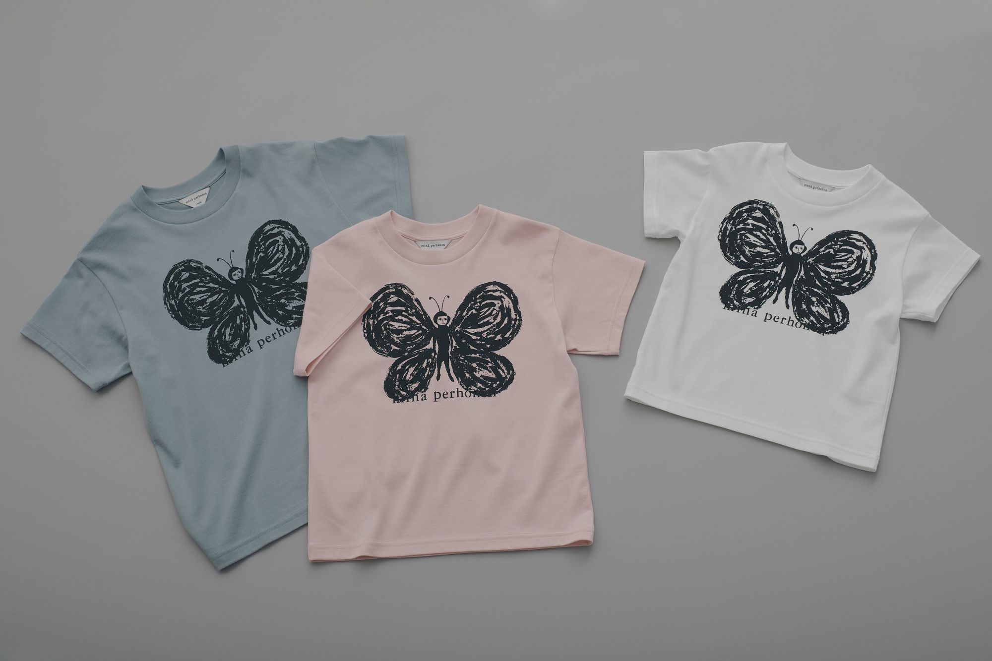 ミナペルホネン　“ukka” 半袖カットソー ukka キッズ半袖カットソー - minä perhonen