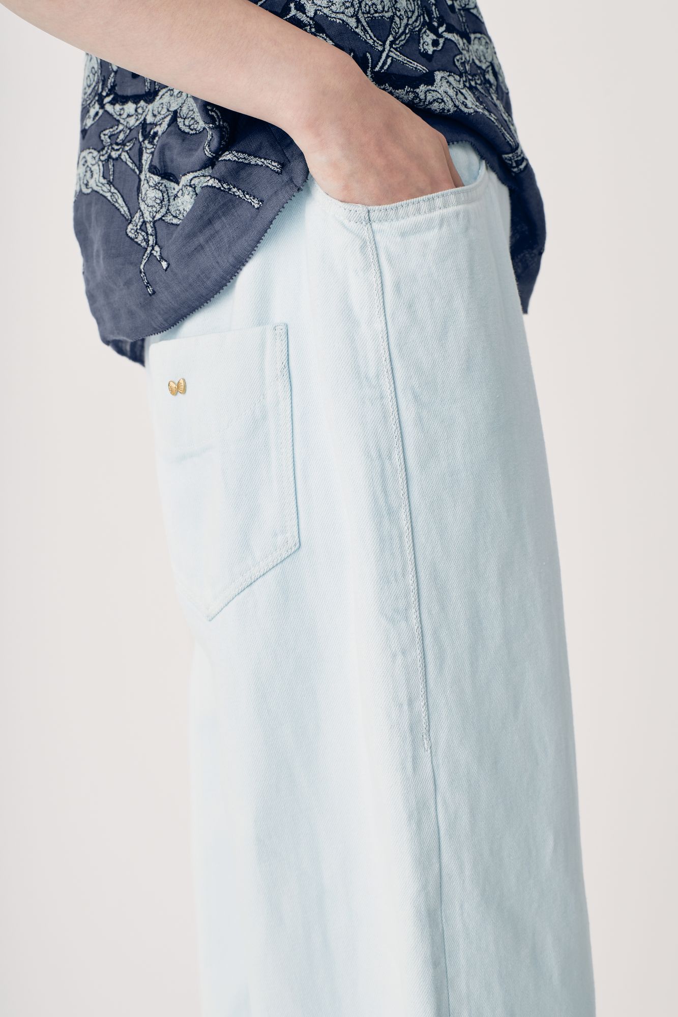 always ワイドデニム - minä perhonen