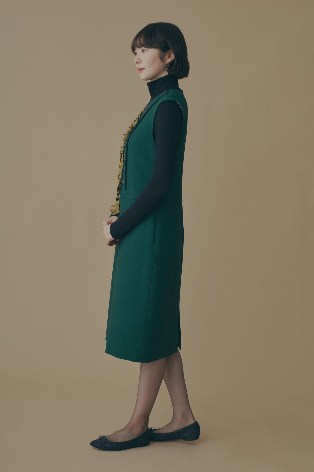 forest parade ノースリーブドレス - minä perhonen