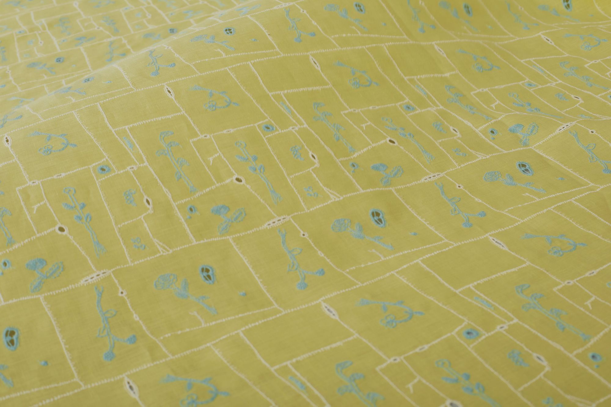 garden patchwork ファブリック - minä perhonen