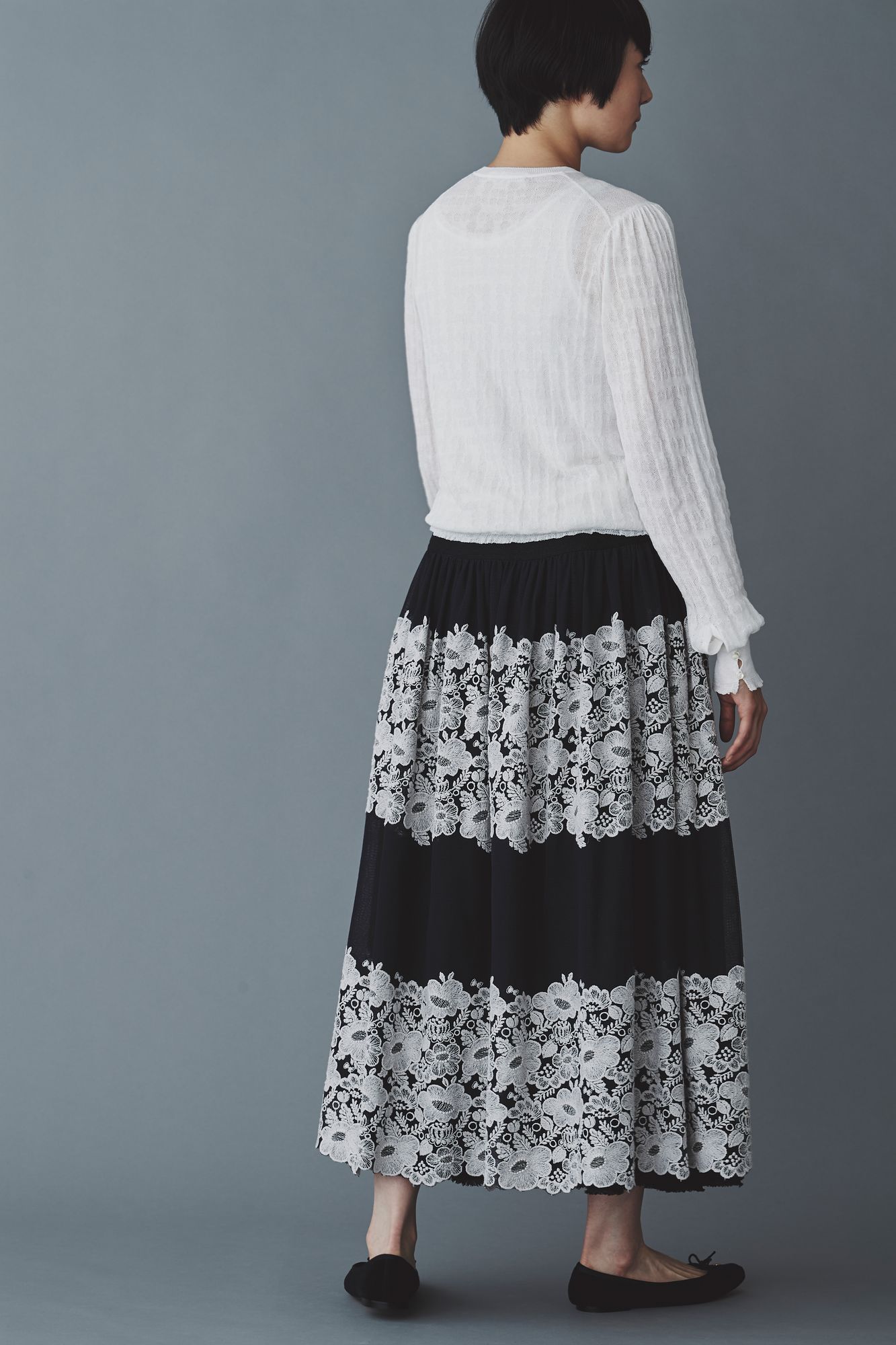 smile flower チュールスカート - minä perhonen