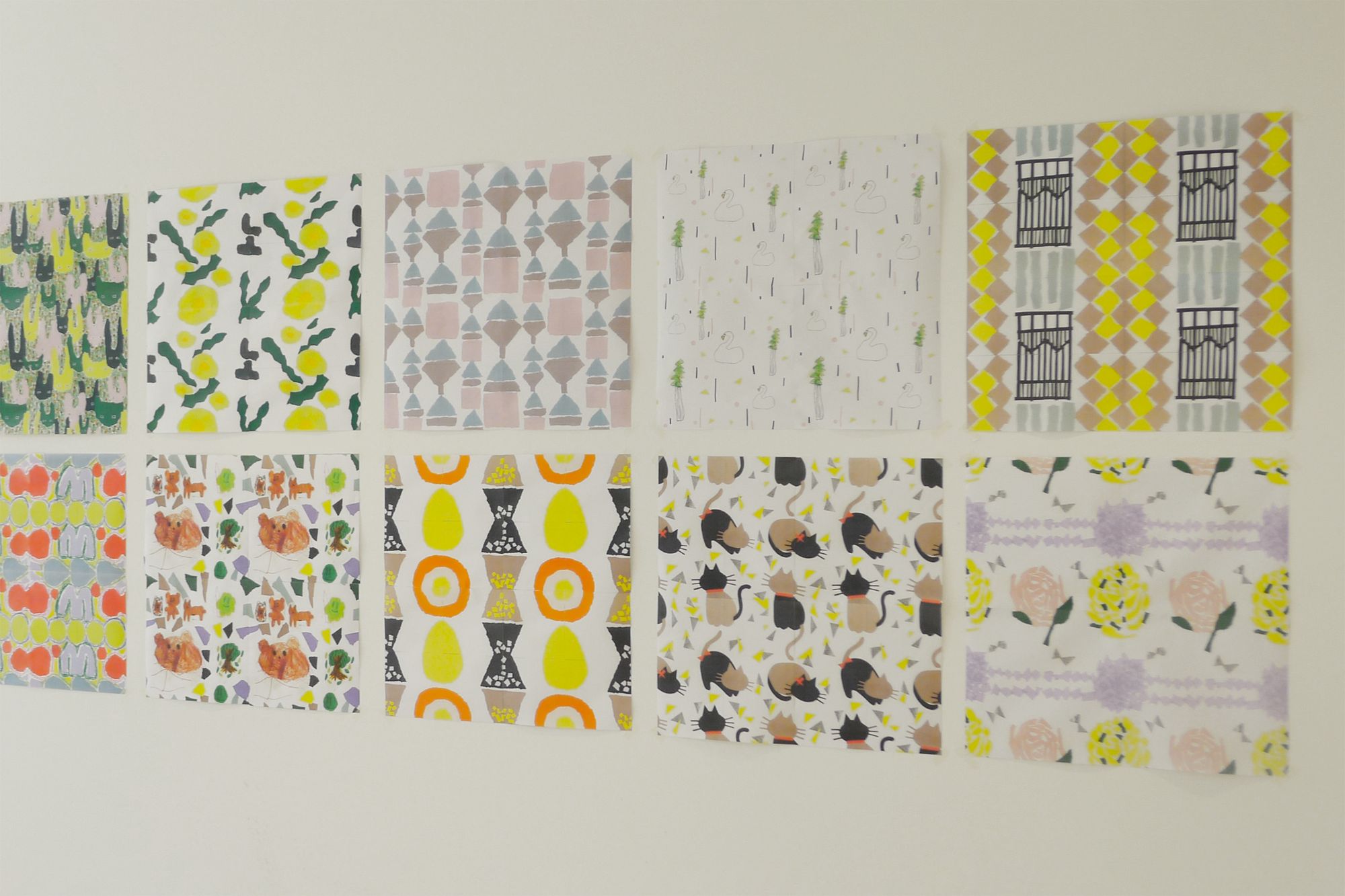 自分で作る 自分だけの柄 Create Your Unique Pattern by Yourself