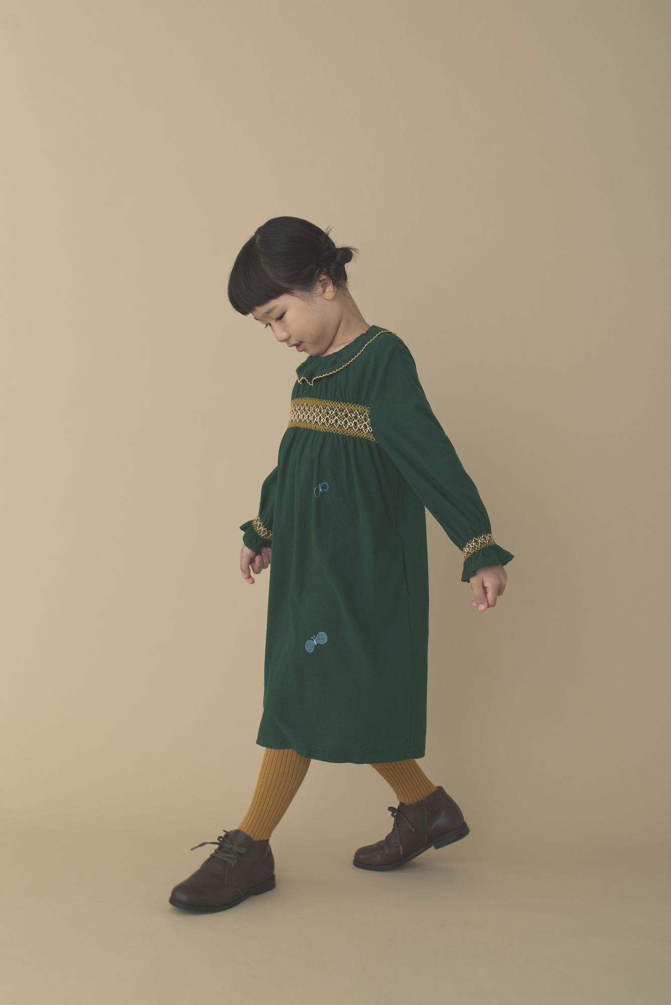 ミナペルホネン　chouchoコーデュロイワンピース choucho カットソーワンピース - minä perhonen