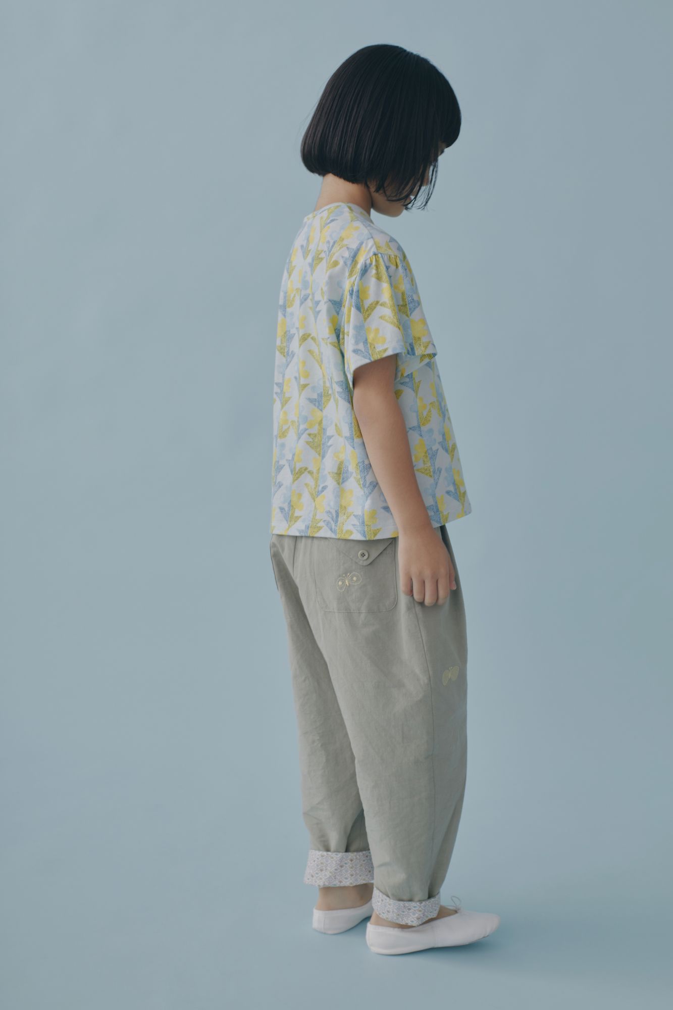 twin flower カットソー - minä perhonen