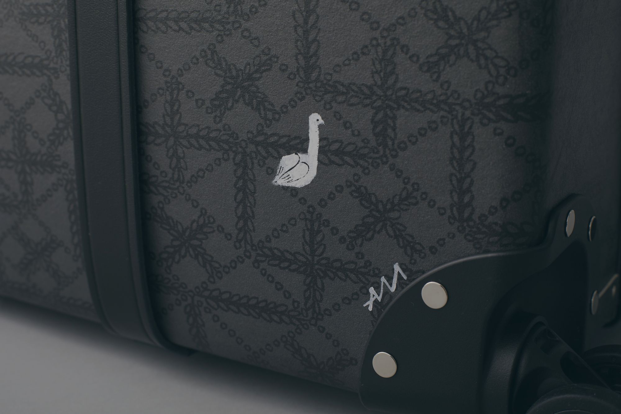 GLOBE TROTTER + paint small carry on - minä perhonen
