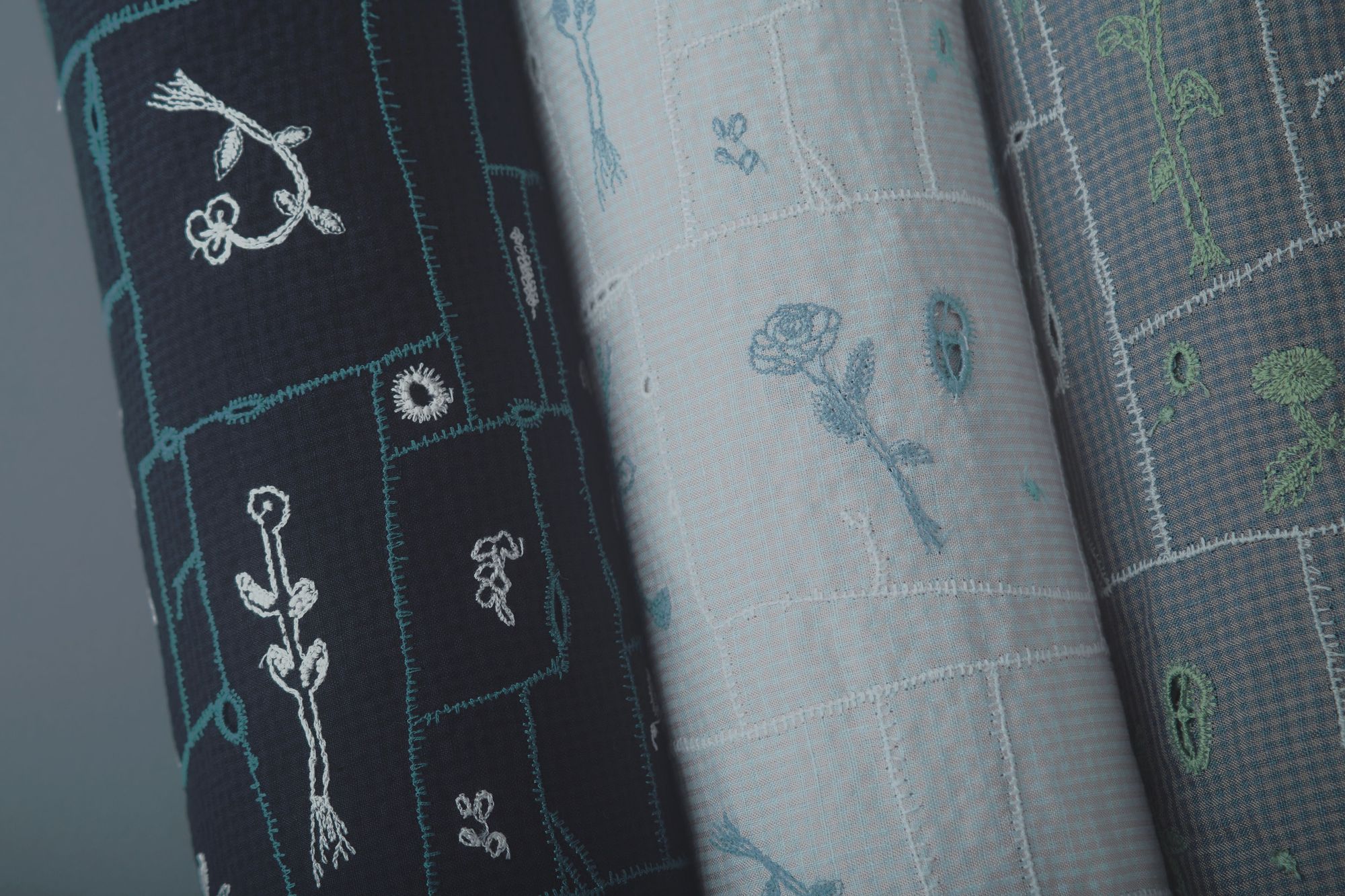 garden patchwork ファブリック - minä perhonen