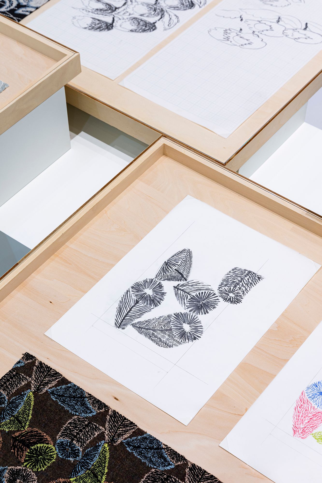 芽 designs for textiles - minä perhonen