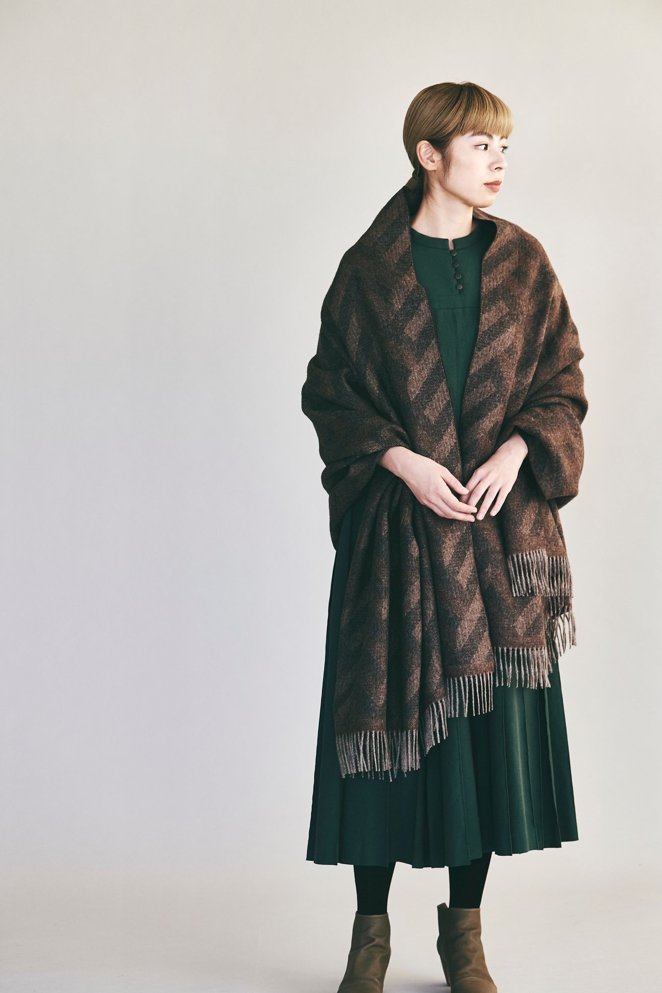 Alpaca Brushed Scarf - minä perhonen