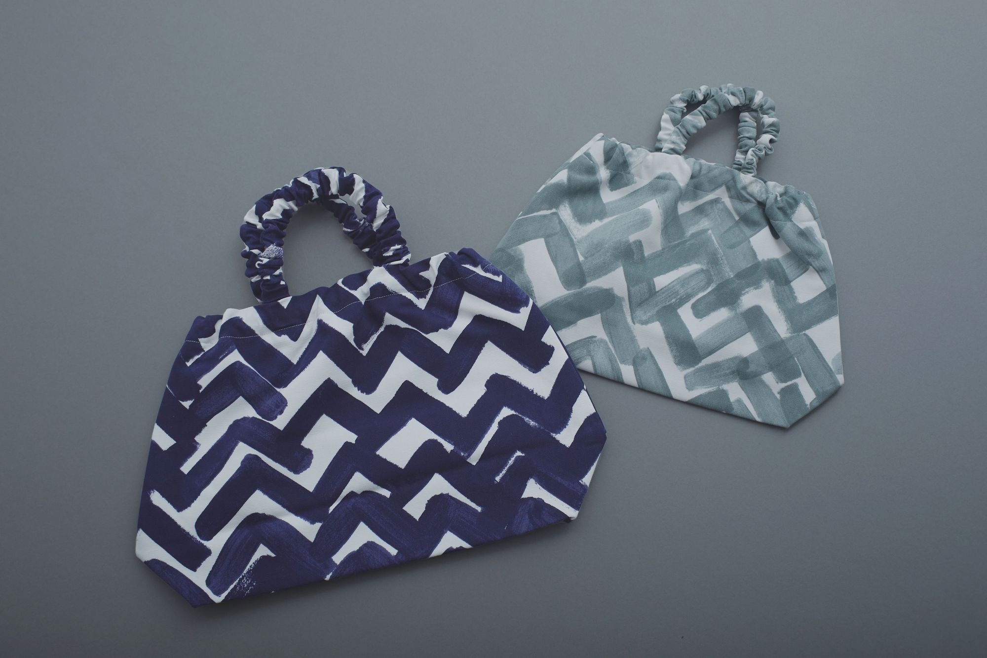 ハンドメイド ミナペルホネン skip スキップ トートバッグ yamanami skip bag - minä perhonen