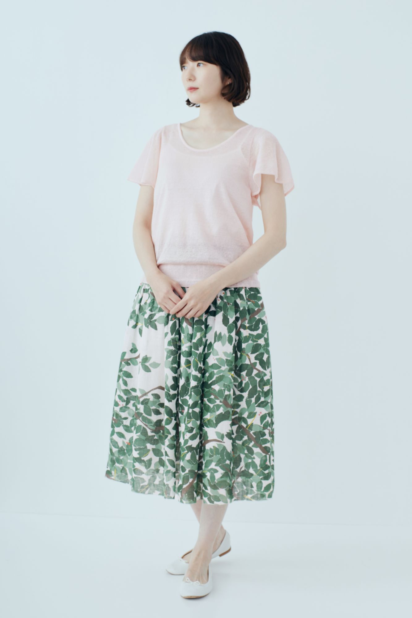 nap ギャザースカート - minä perhonen