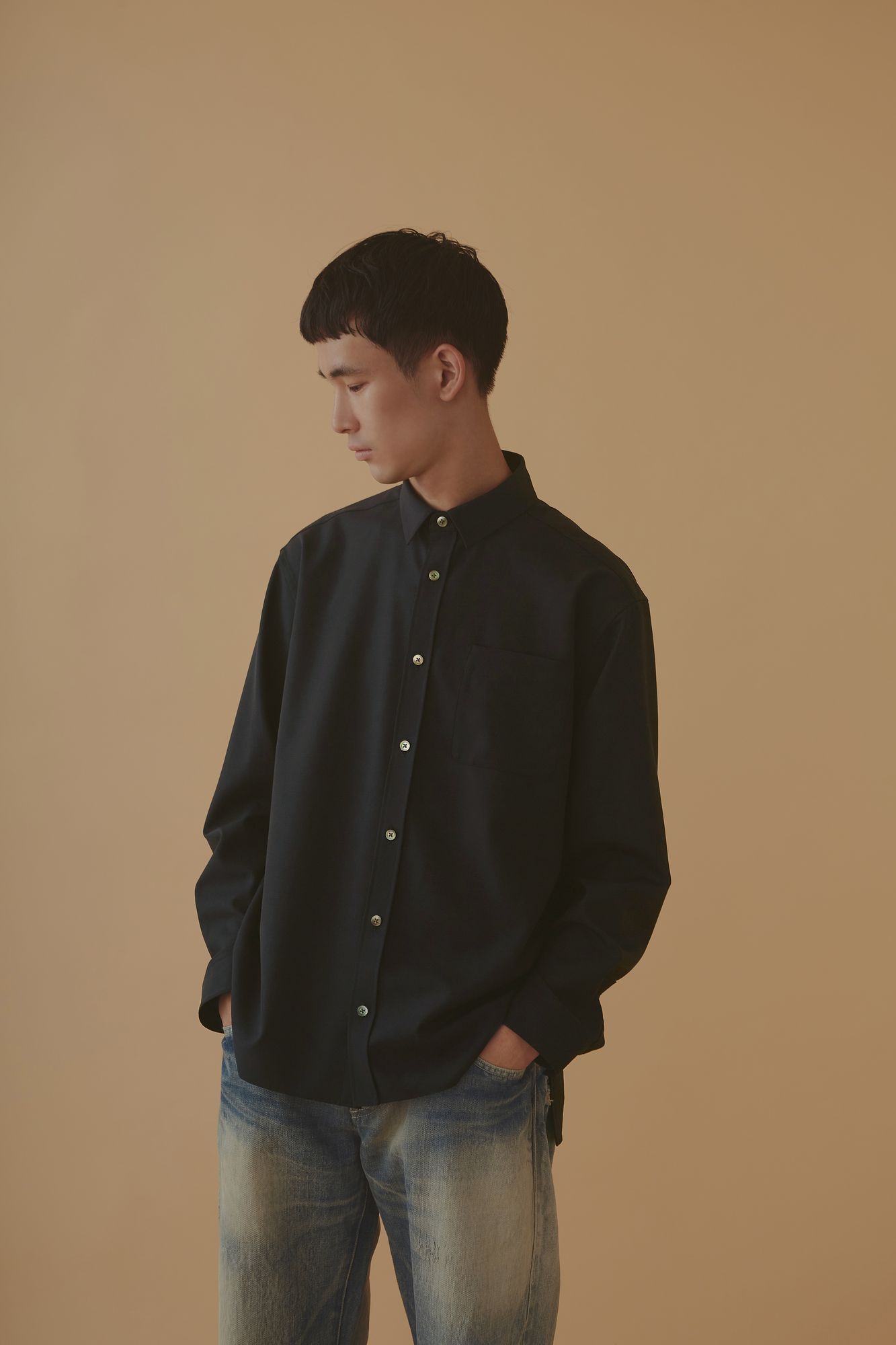 ミナペルホネン　メンズ　シャツ　Lサイズ　nami メンズシャツ発売のお知らせ。11月3日～ - minä perhonen