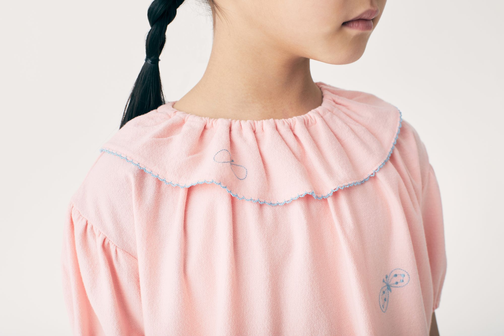 minä perhonen ∞ choucho プルオーバーニットピンク choucho プルオーバー - minä perhonen