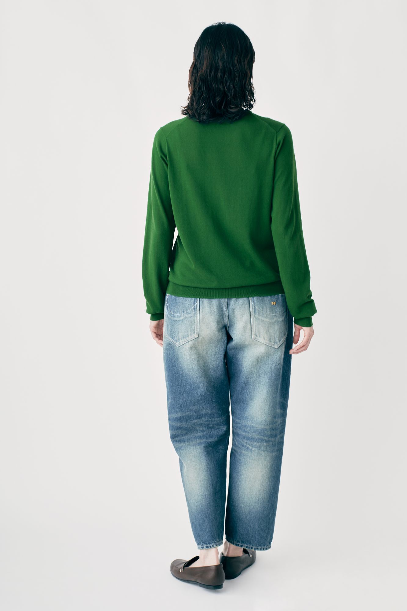 tasca ロングスリーブニットプルオーバー - minä perhonen