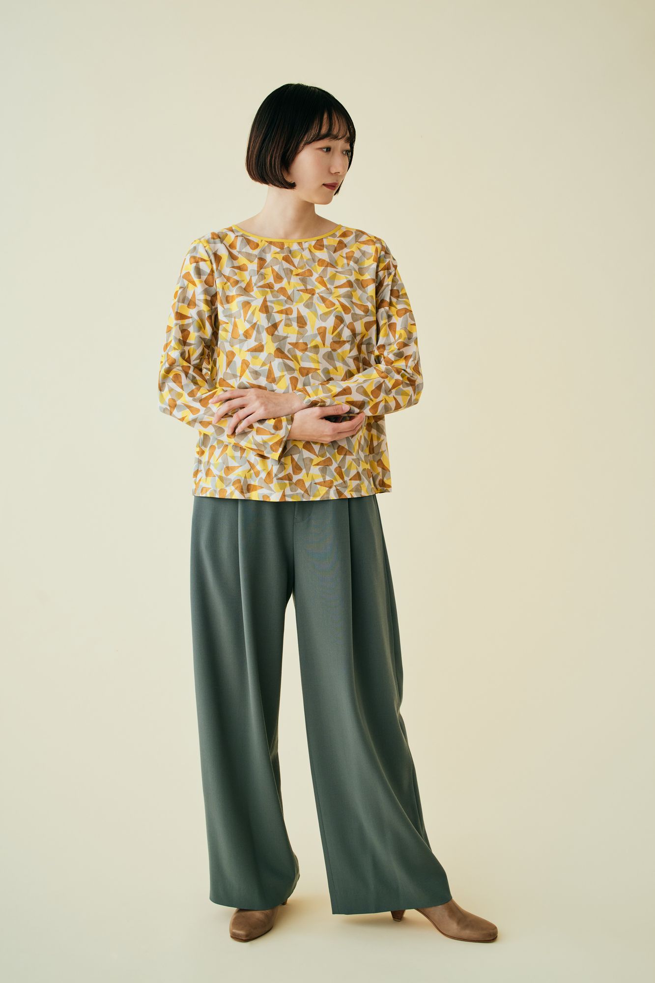 mina perhonen - ミナペルホネン enfants terribles ブラウス 18SS 36 enfants terribles ブラウス - minä perhonen