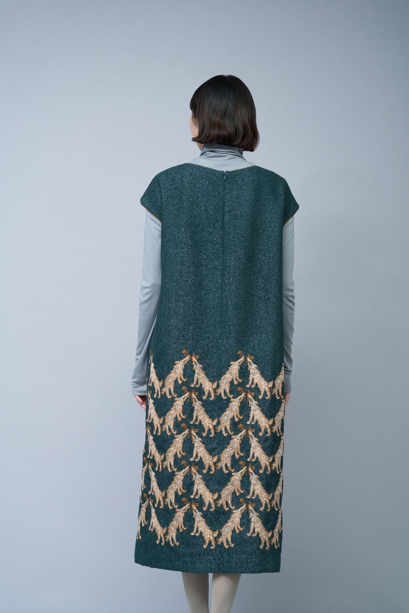 mina perhonen wolf&flower 40サイズ wolf & flower ドレス - minä perhonen