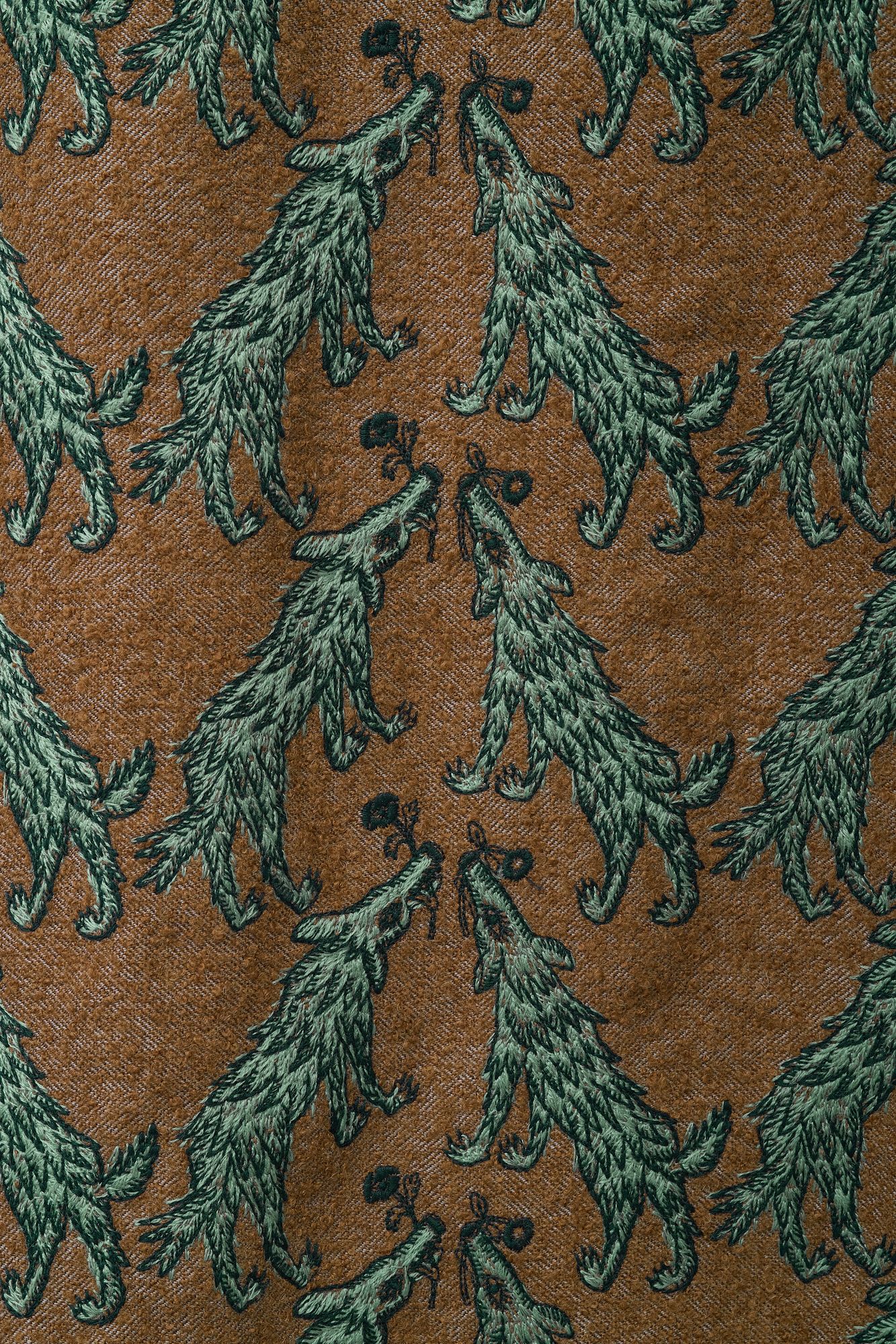 wolf & flower ドレス - minä perhonen