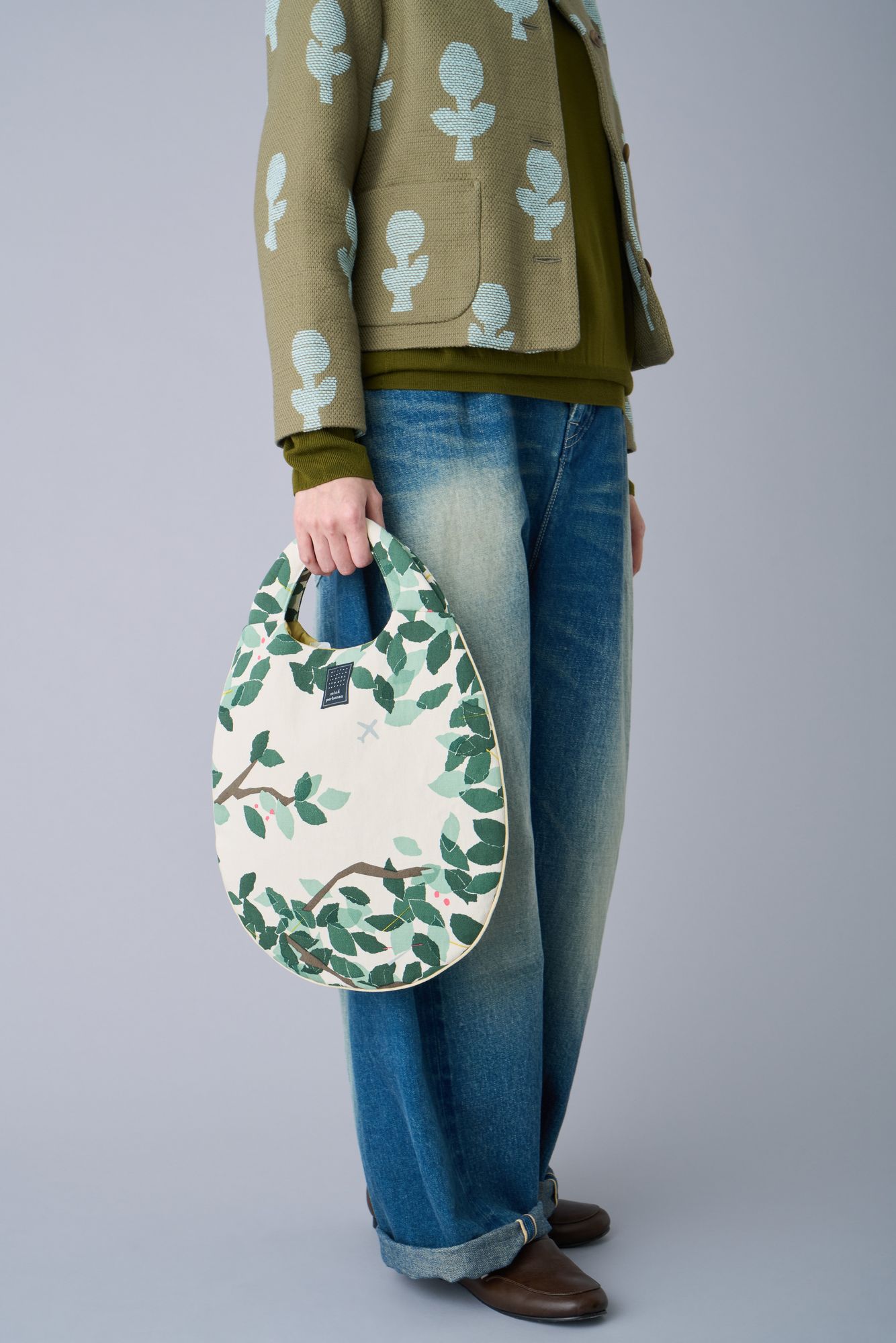 mina perhonen egg bag 両面デザイン nap エッグバッグ - minä perhonen