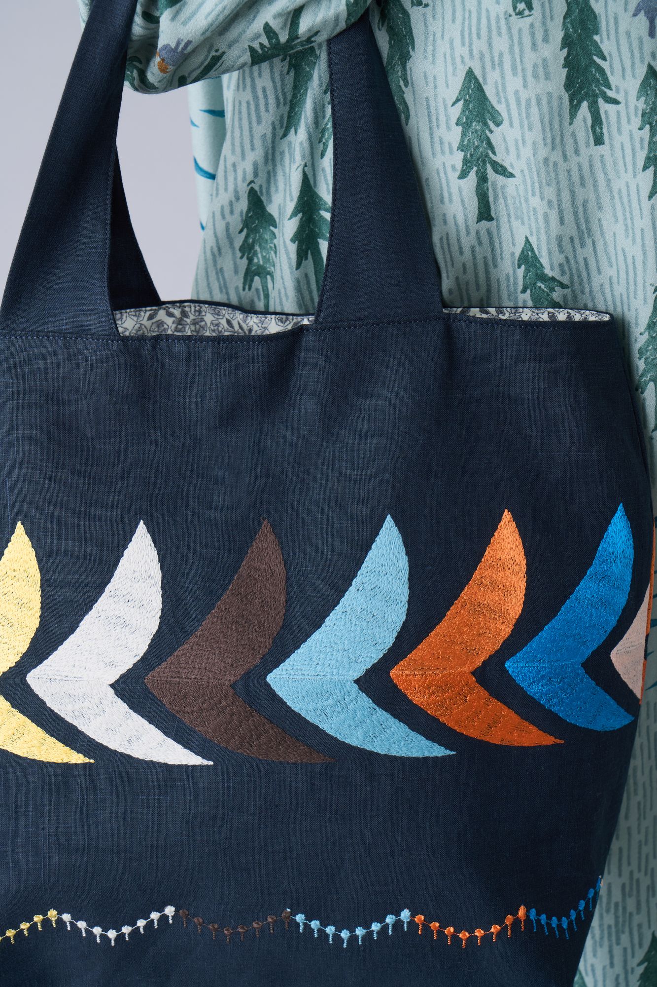 ミナペルホネン　パニーニ　bird bird panini bag - minä perhonen