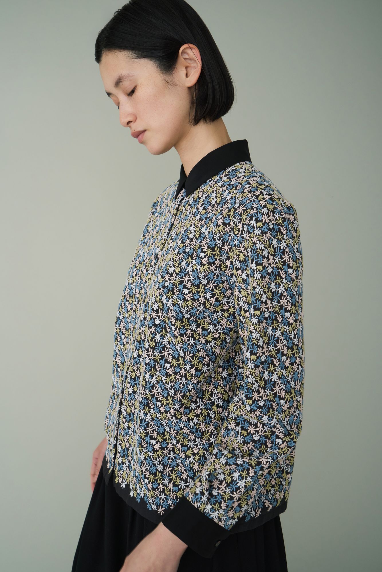 ミナペルホネン  hoshihana ブラウス mina perhonen star garden ブラウス - minä perhonen