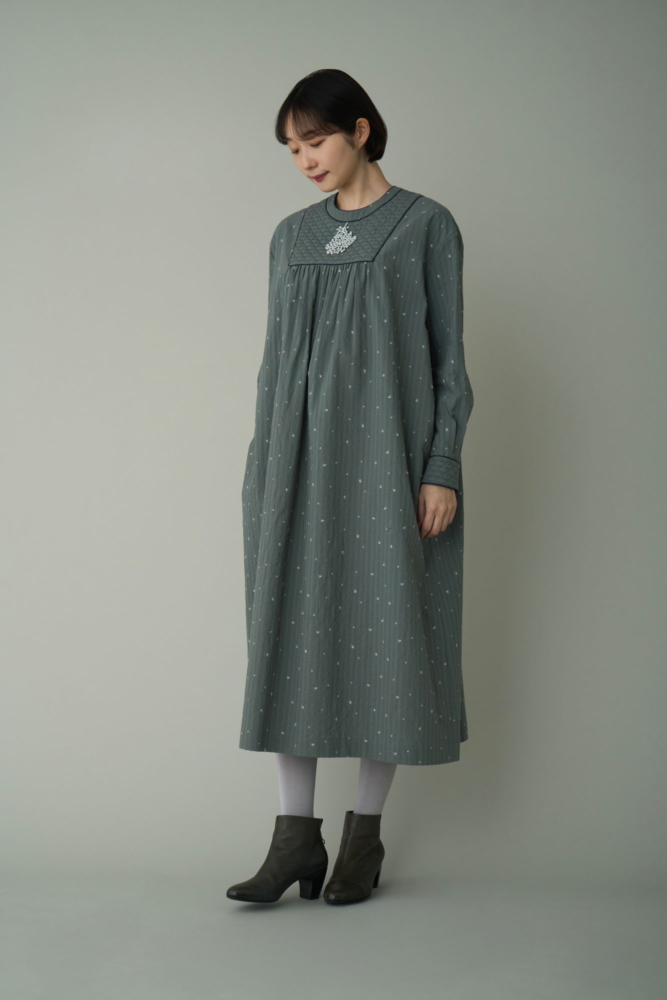 minä perhonen × Ingegerd Råman ドレス grain ドレス - minä perhonen