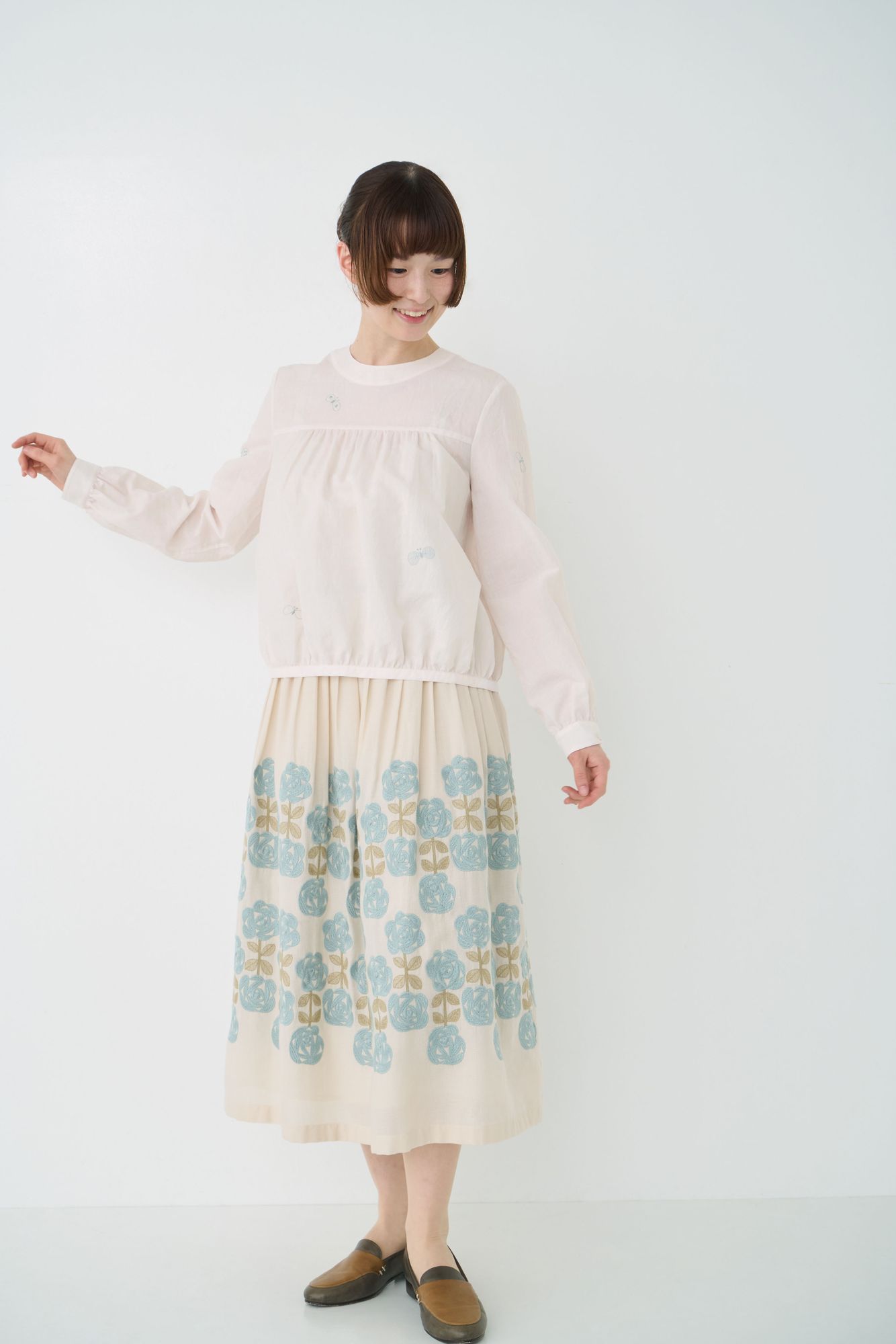 minä perhonen chouchoブラウス 36【新品 未使用】 choucho ブラウス - minä perhonen