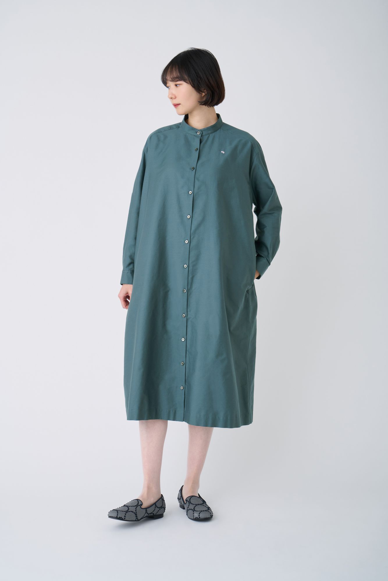 summer letter シャツドレス - minä perhonen