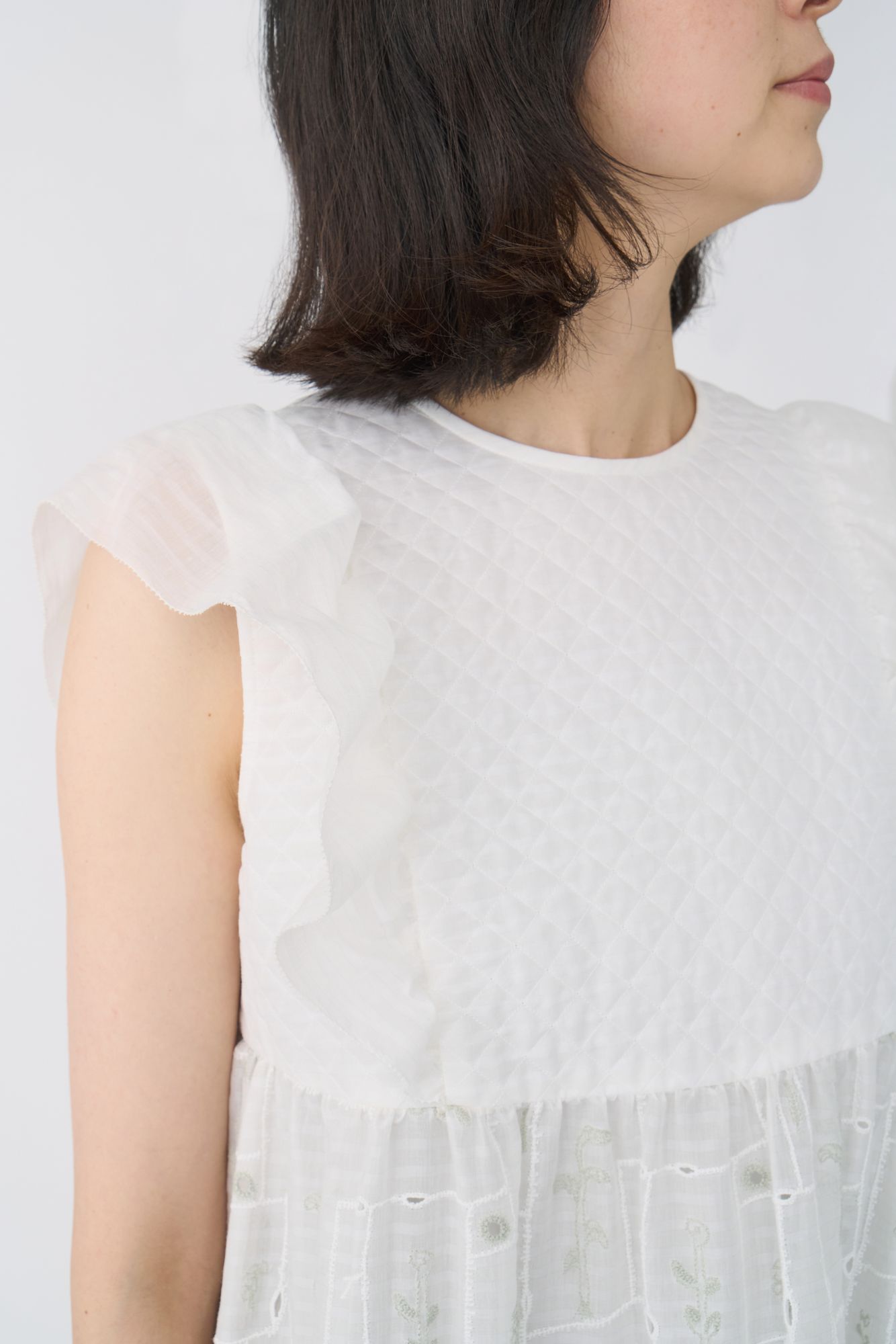 garden patchwork ドレス - minä perhonen
