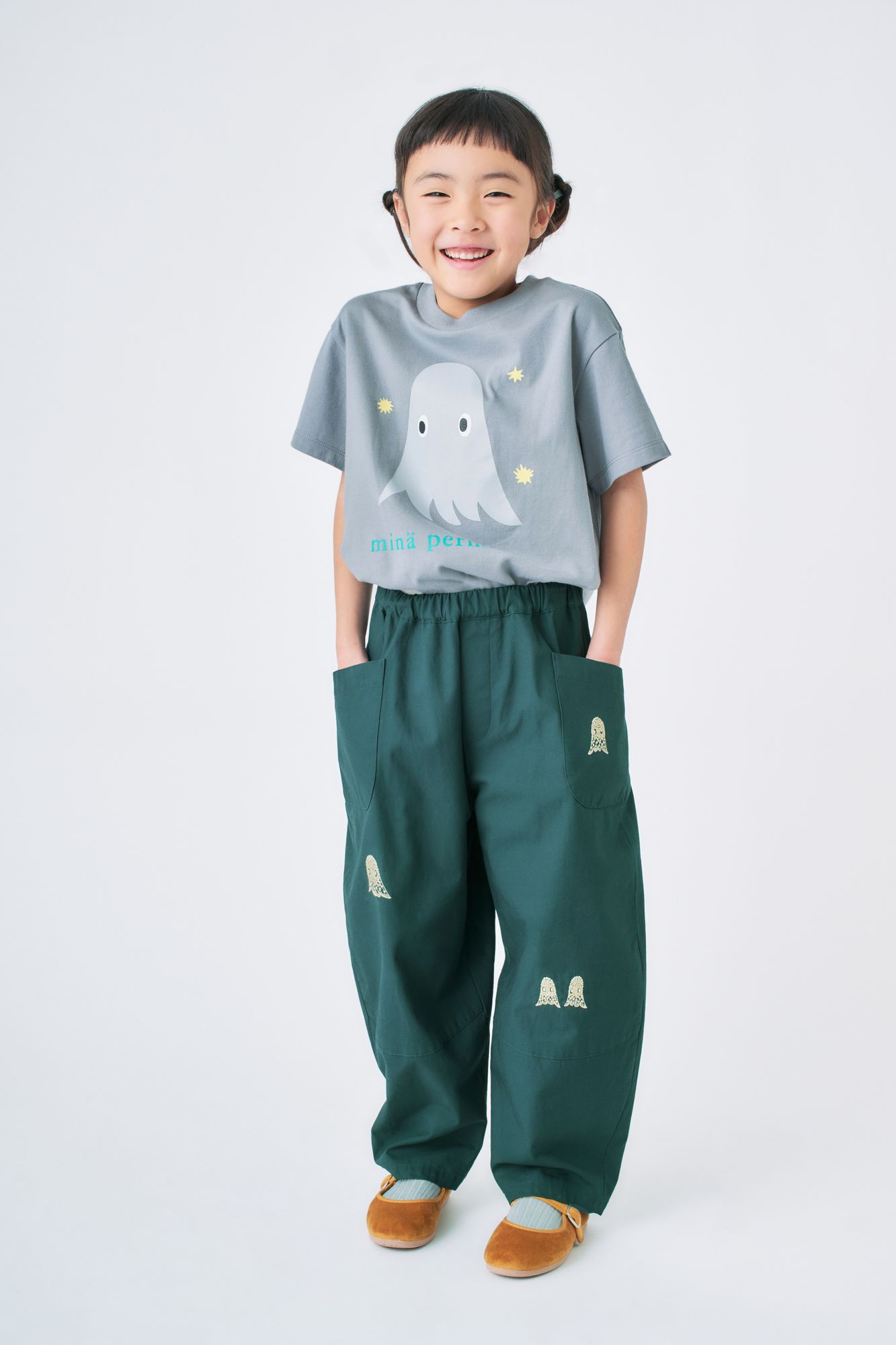 美品 26SS mina perhonen troll パンツ 160 troll パンツ - minä perhonen