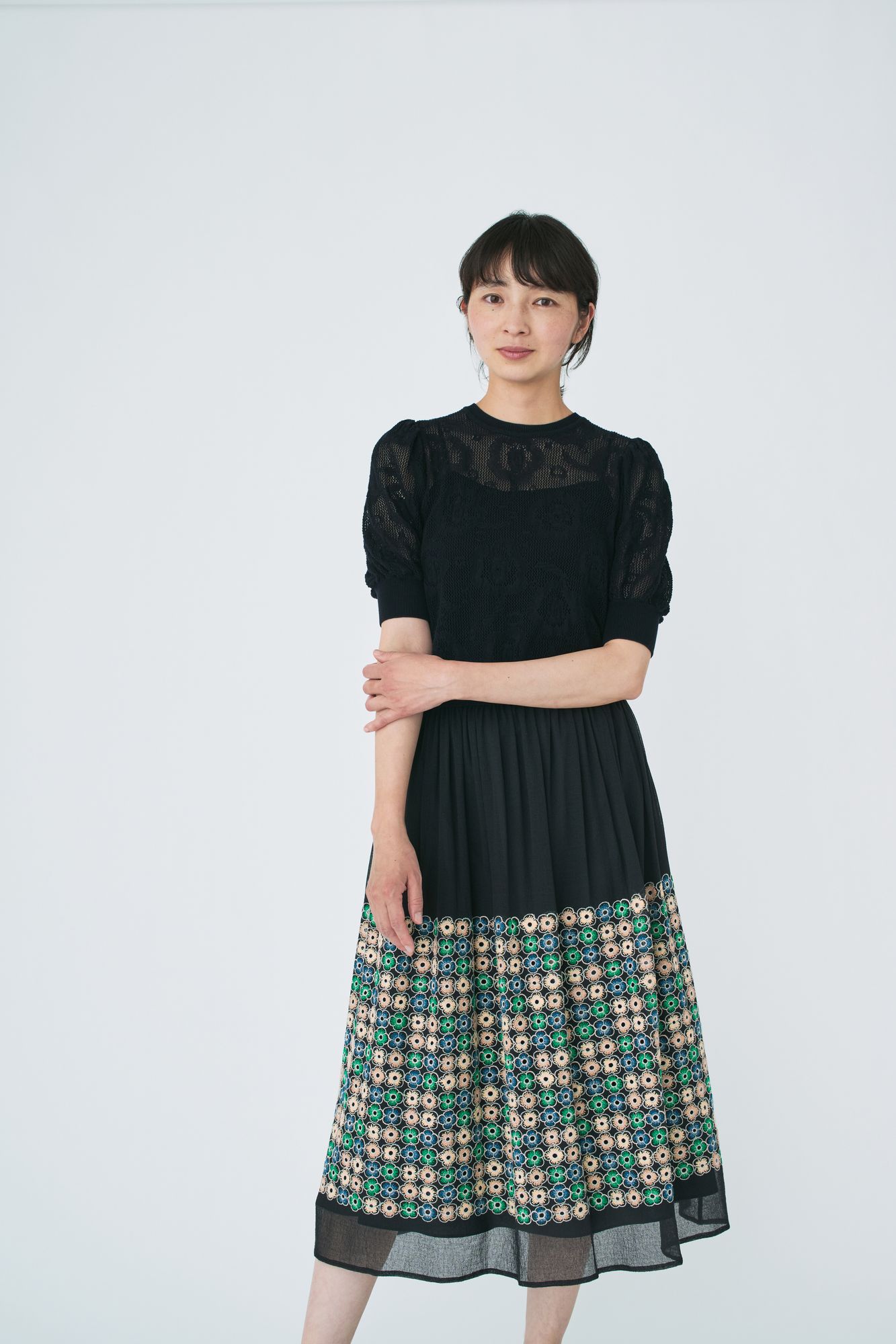 【最終価格】新品 ミナペルホネン piha スカート40 piha スカート - minä perhonen
