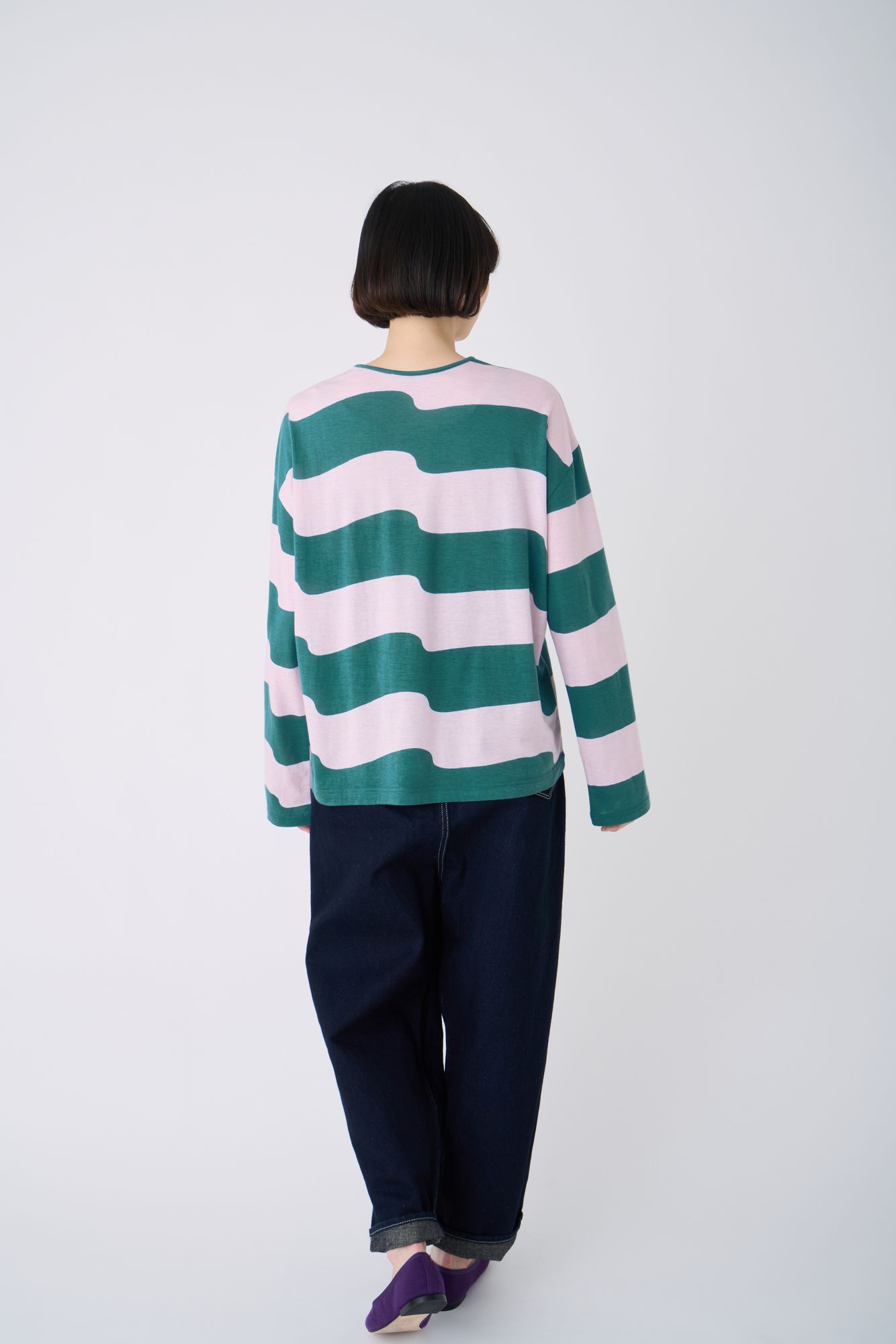 wind flag ロングスリーブカットソー - minä perhonen