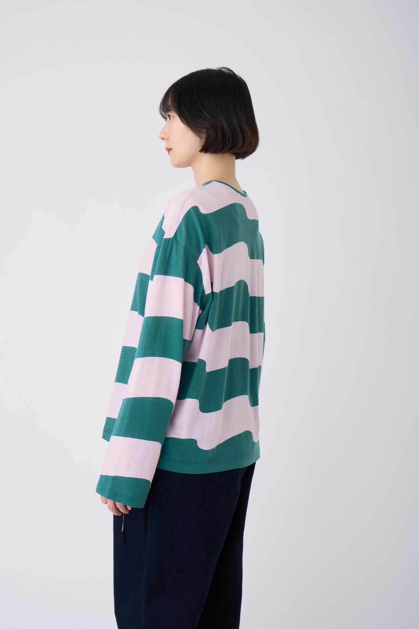 wind flag ロングスリーブカットソー - minä perhonen