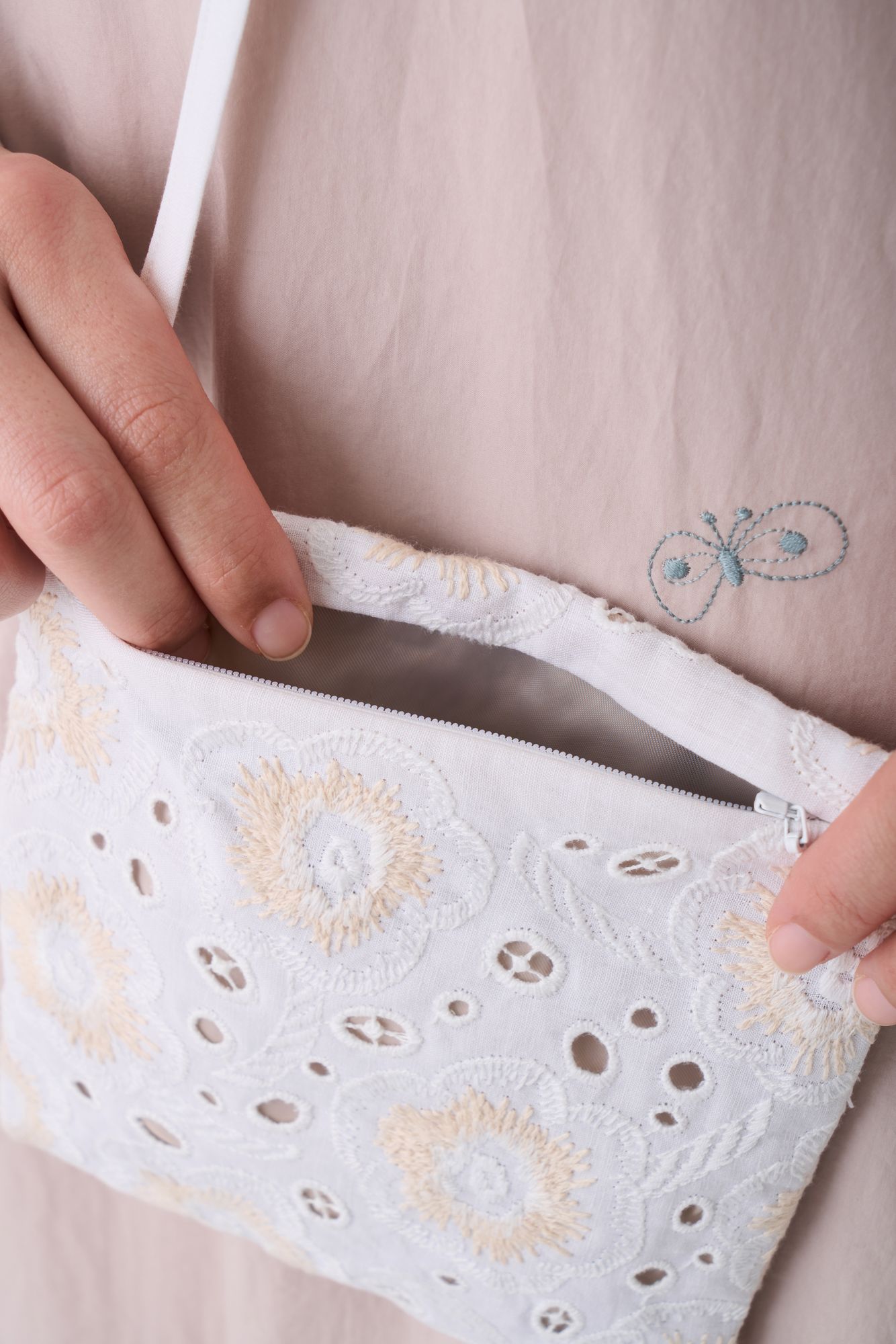candy flower pocket bag - minä perhonen