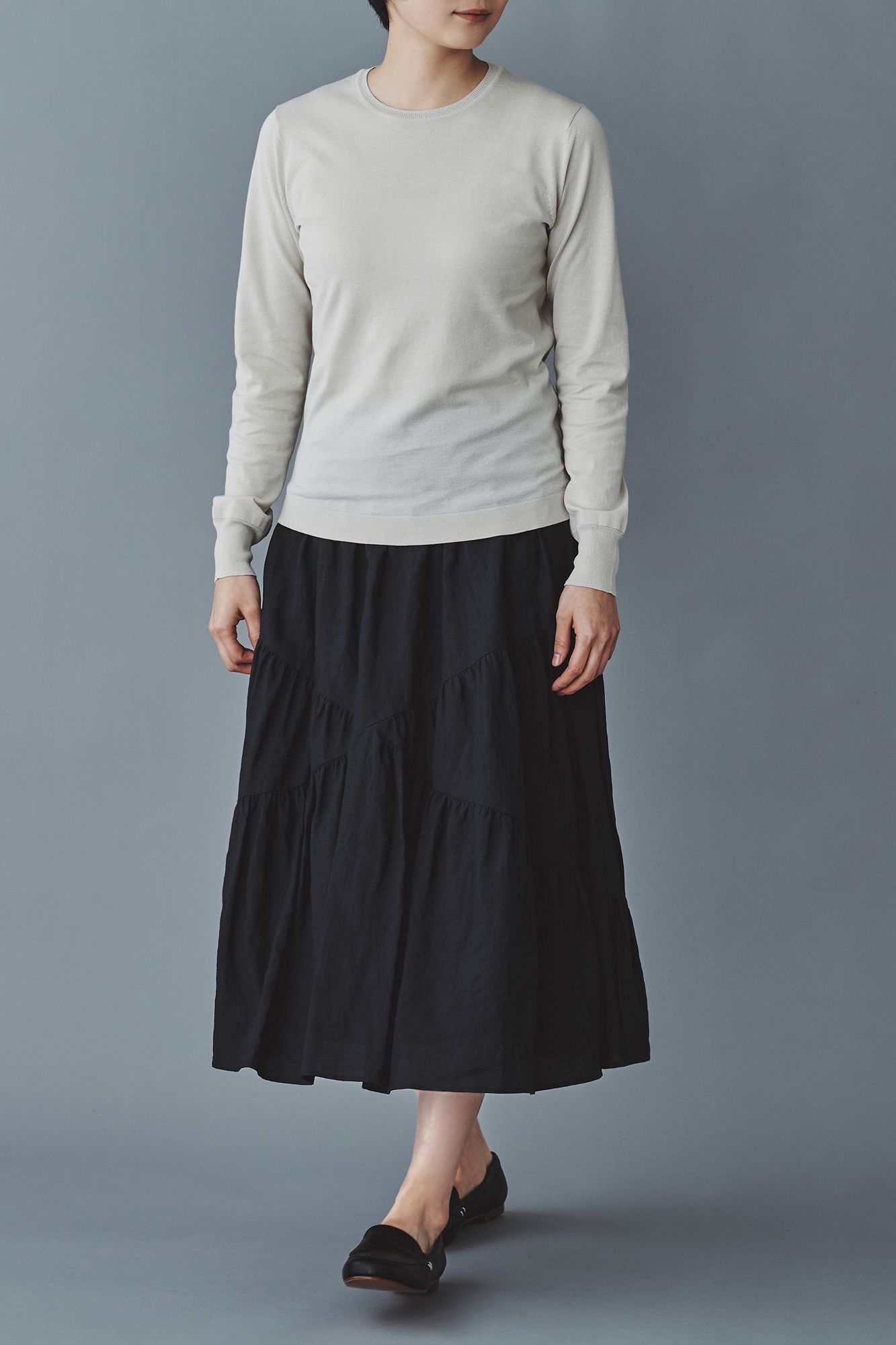 ミナペルホネン★mina perhonen★ニットプルオーバー botany36 ミナペルホネン☆mina perhonen☆ニットプルオーバー botany36