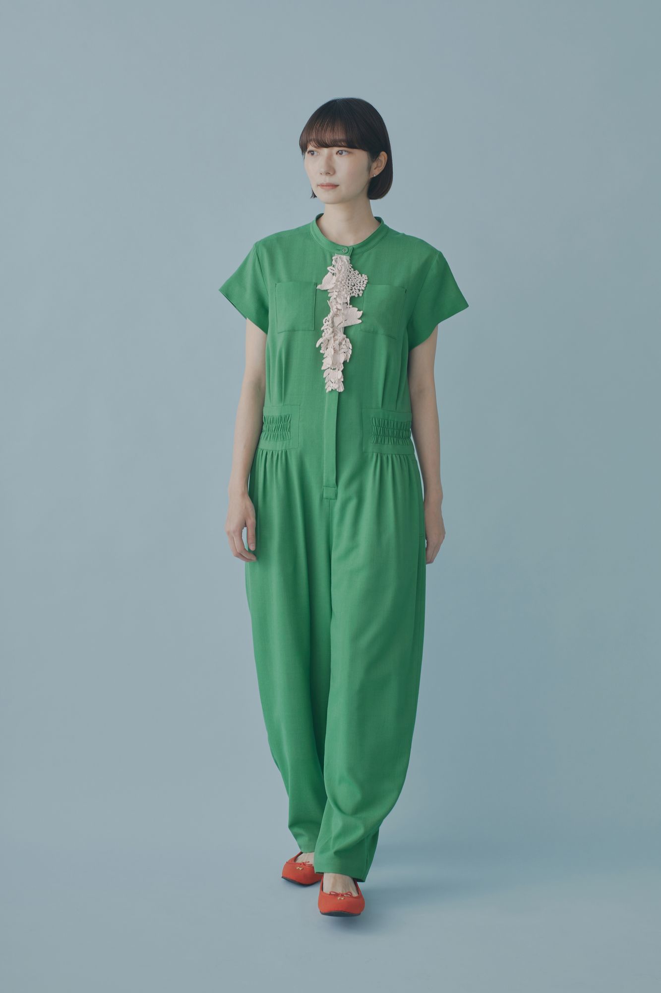 oliivi コンビネゾン - minä perhonen