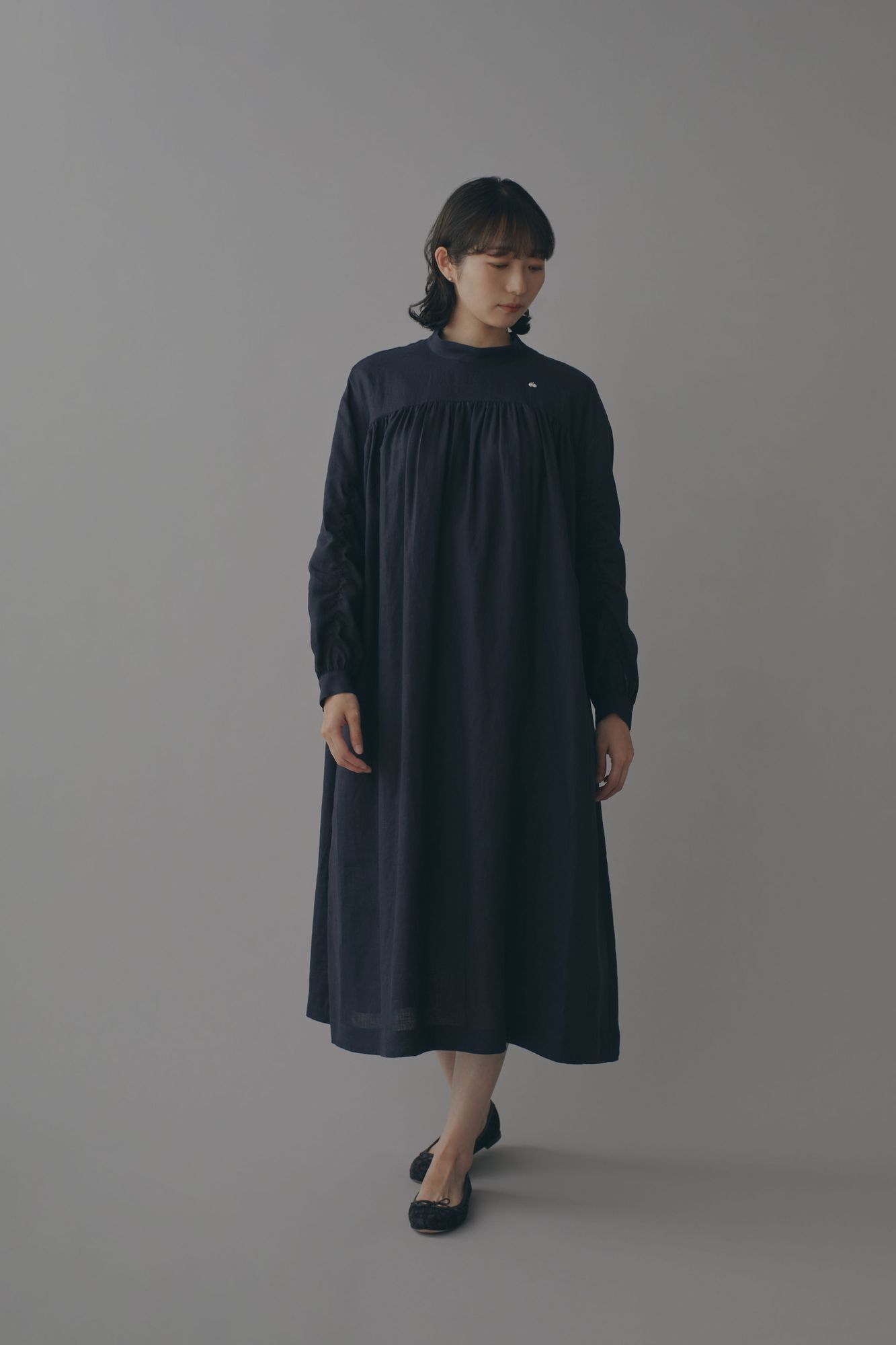 peony ギャザードレス - minä perhonen